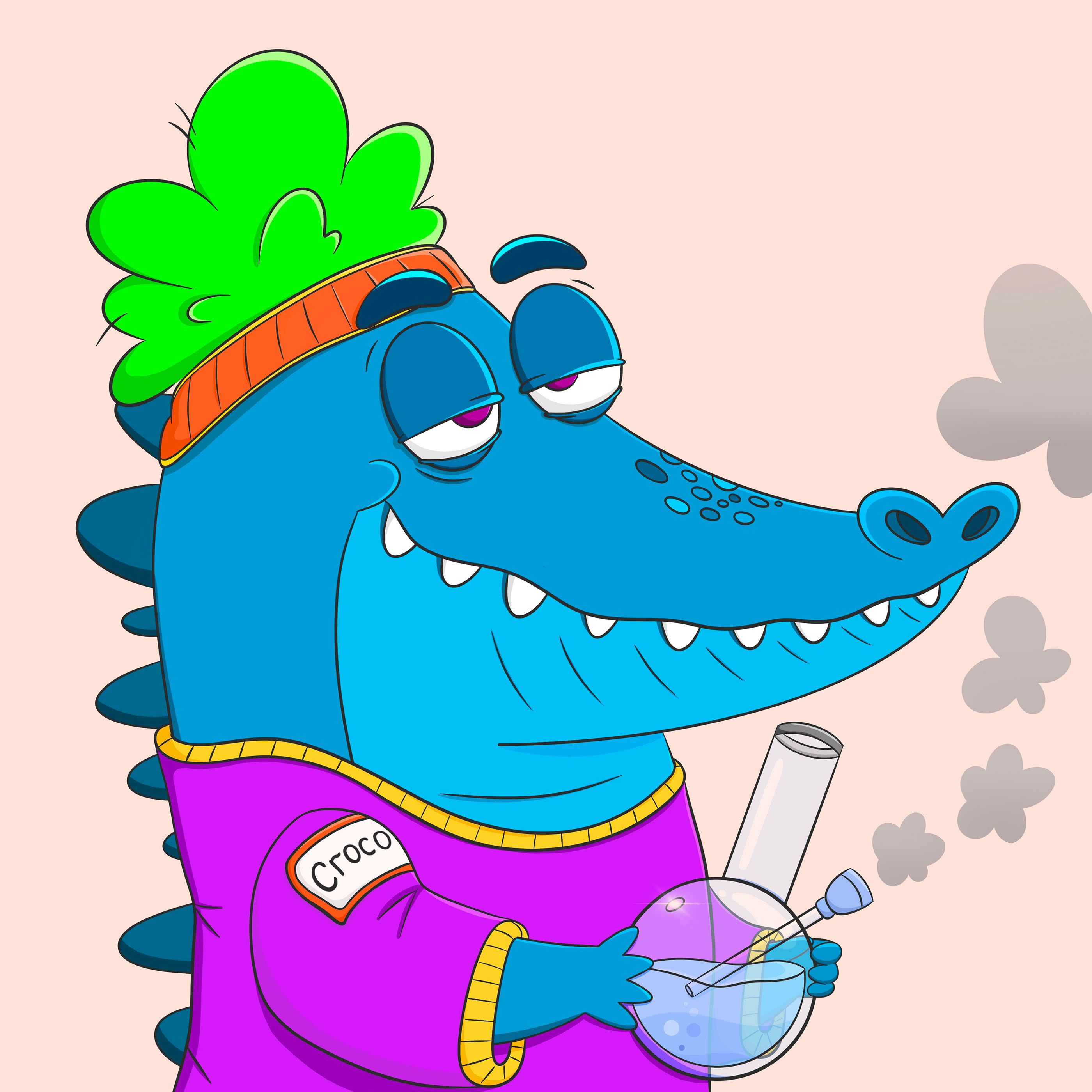 Croco Locco NFT Collection — Изображение №15 — Иллюстрация на Dprofile
