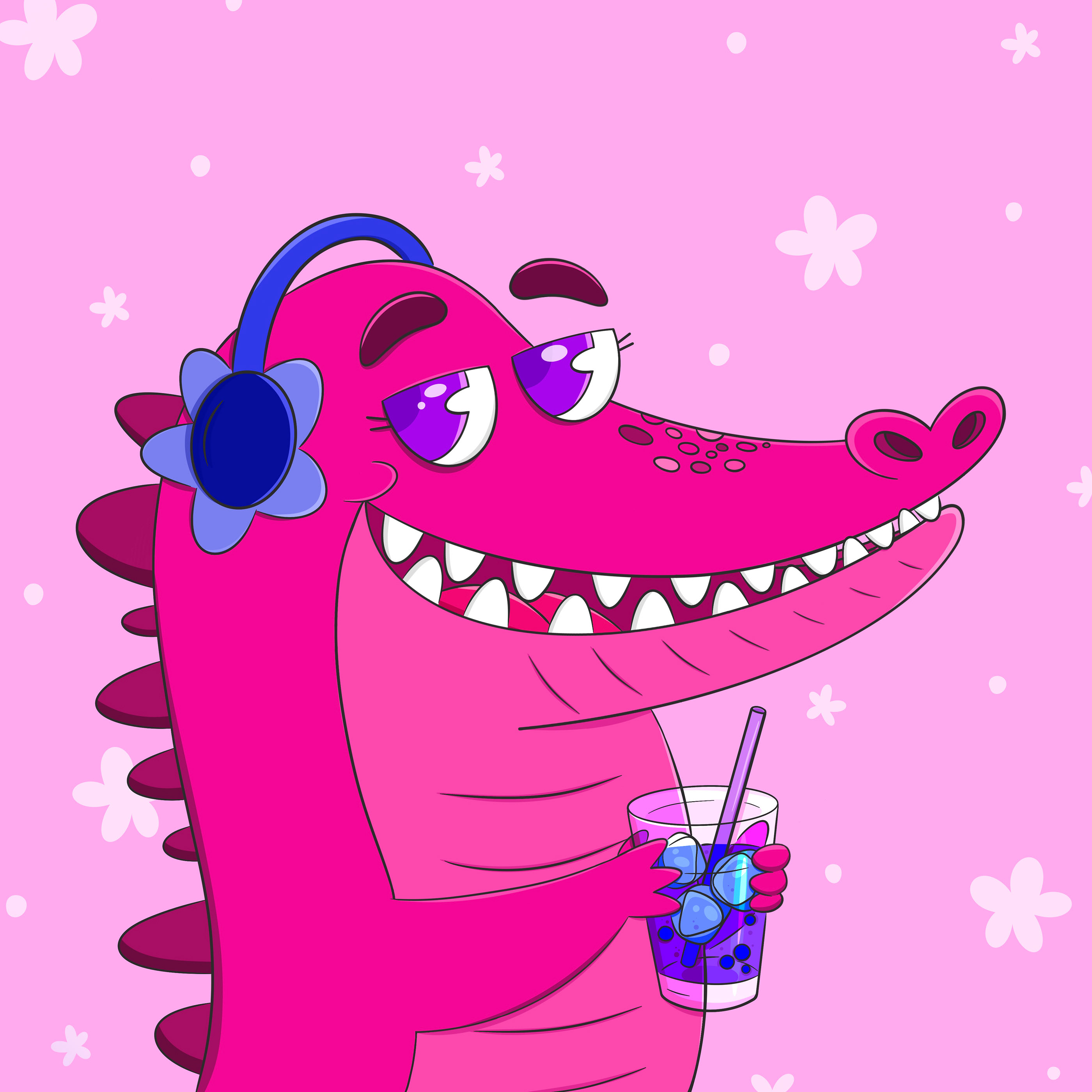 Croco Locco NFT Collection — Изображение №4 — Иллюстрация на Dprofile