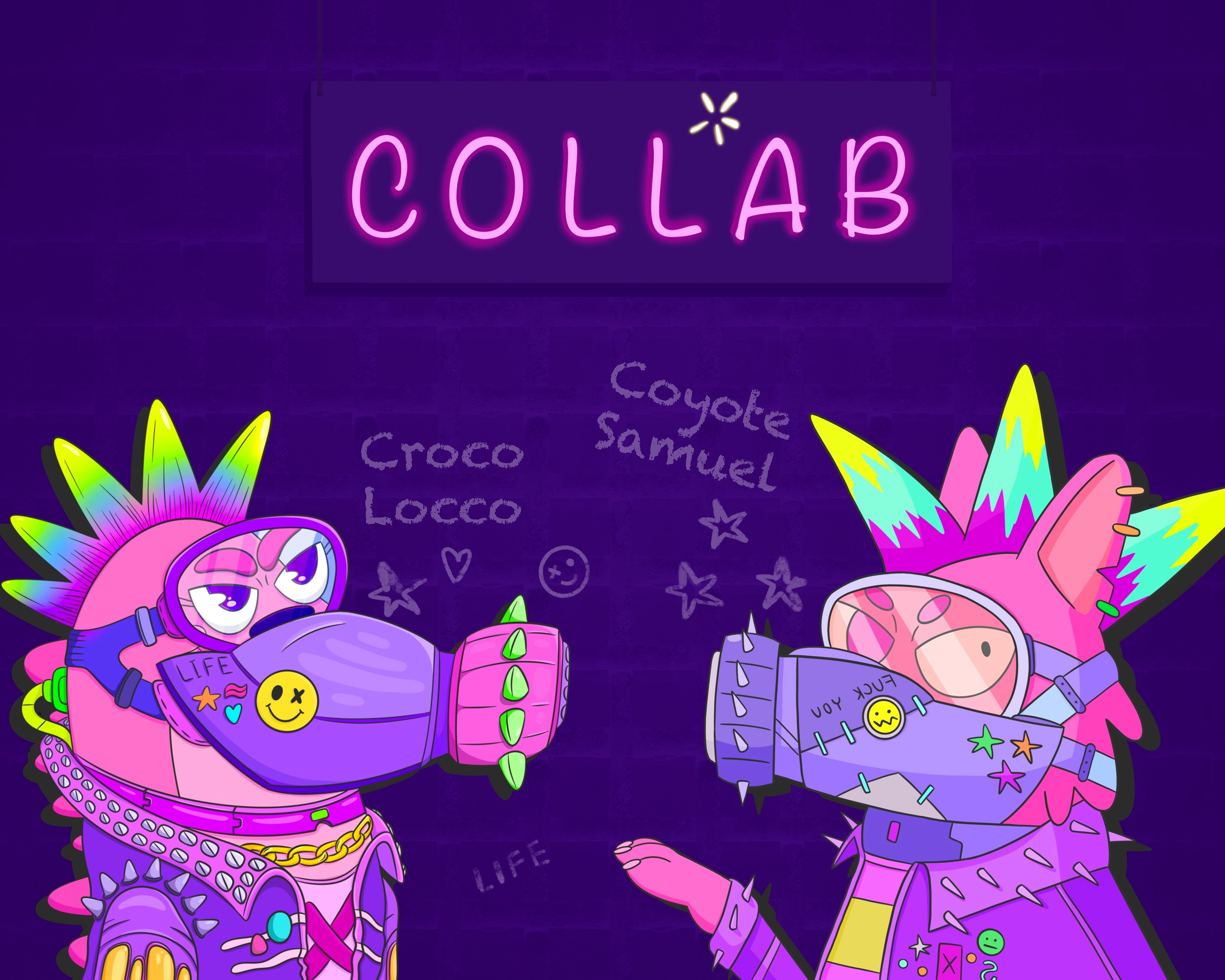 Croco Locco NFT Collection — Изображение №20 — Иллюстрация на Dprofile