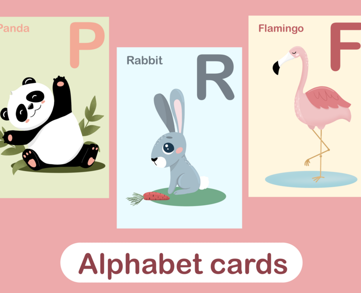 карточки Алфавит — Иллюстрация, Графика на Dprofile