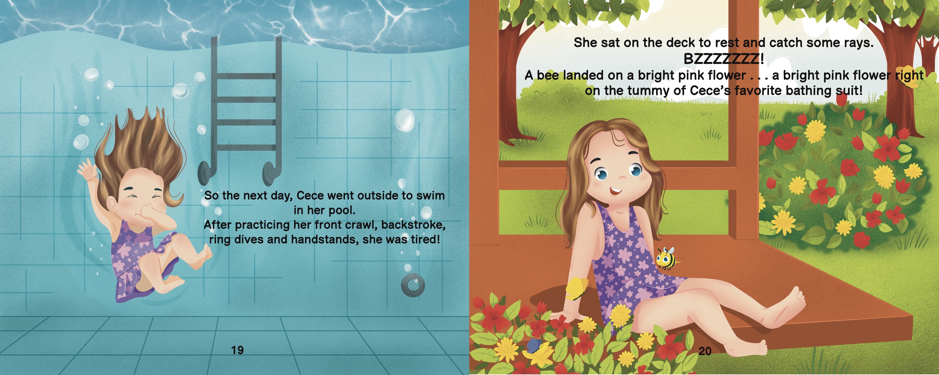 Children's book "Eh!" to the Bee said Cece — Изображение №5 — Иллюстрация, Графика на Dprofile