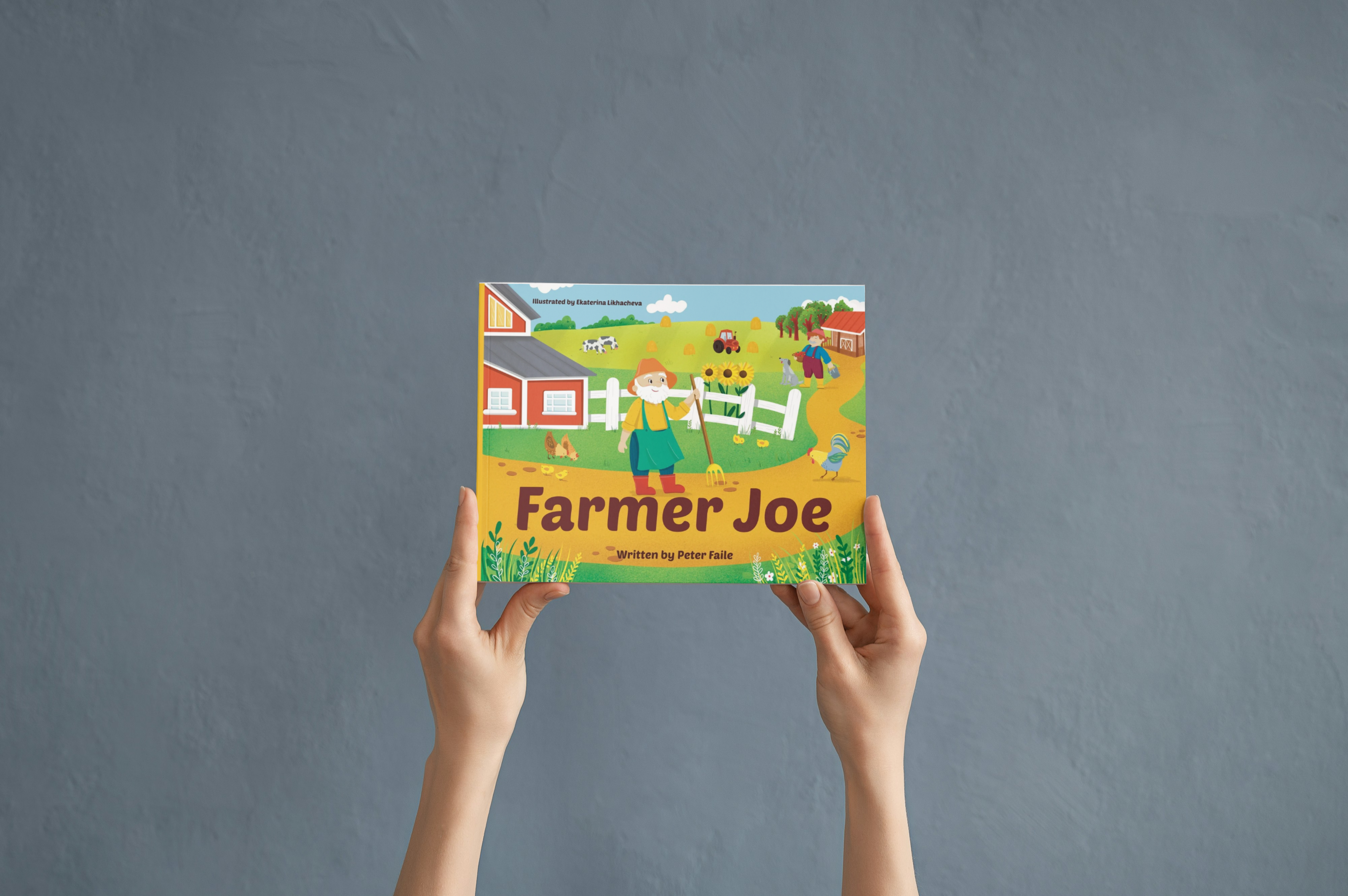 Детская книга "Farmer Joe" — Изображение №1 — Иллюстрация на Dprofile