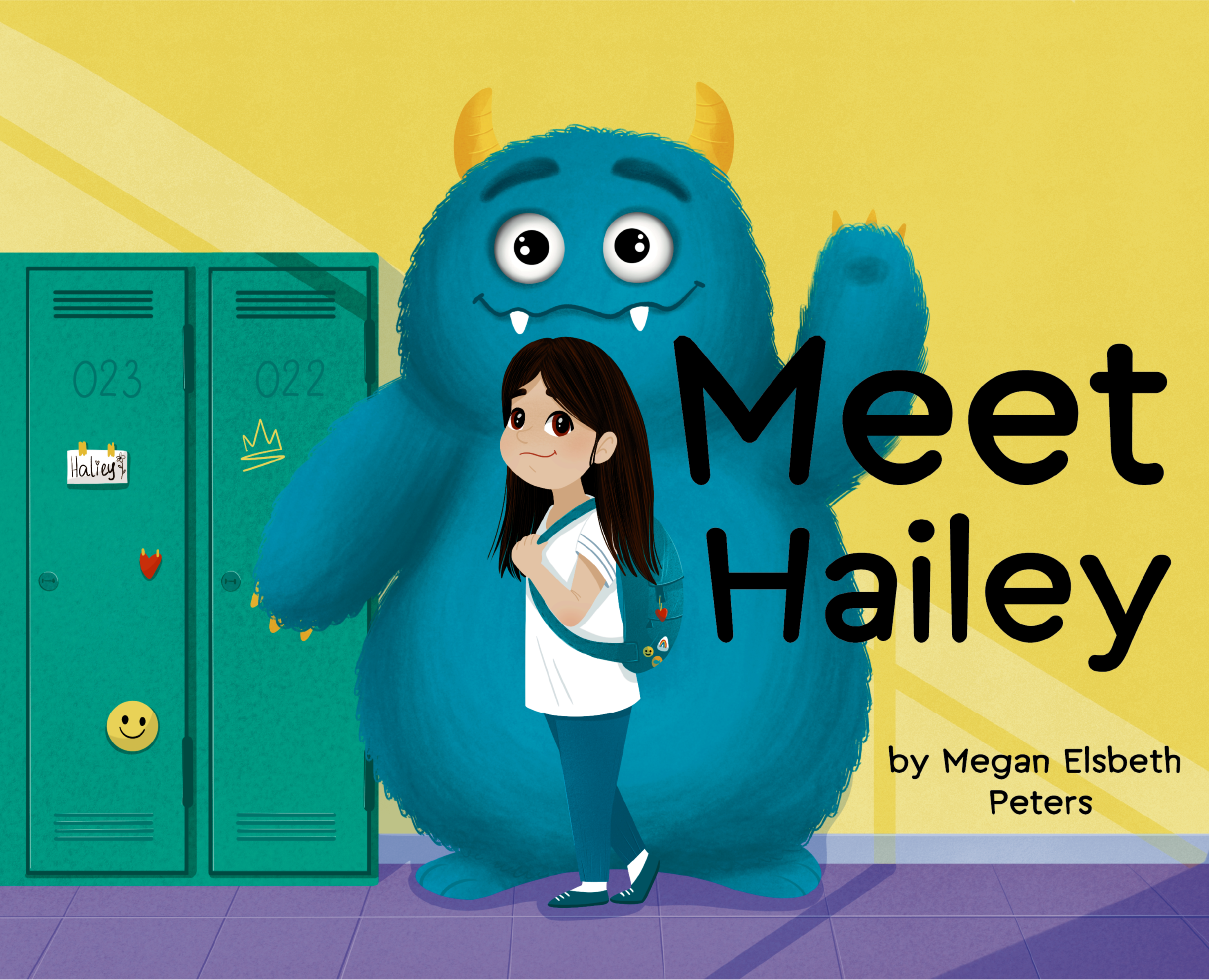 детская книга "Meet Hailеy" — Иллюстрация, Графика на Dprofile