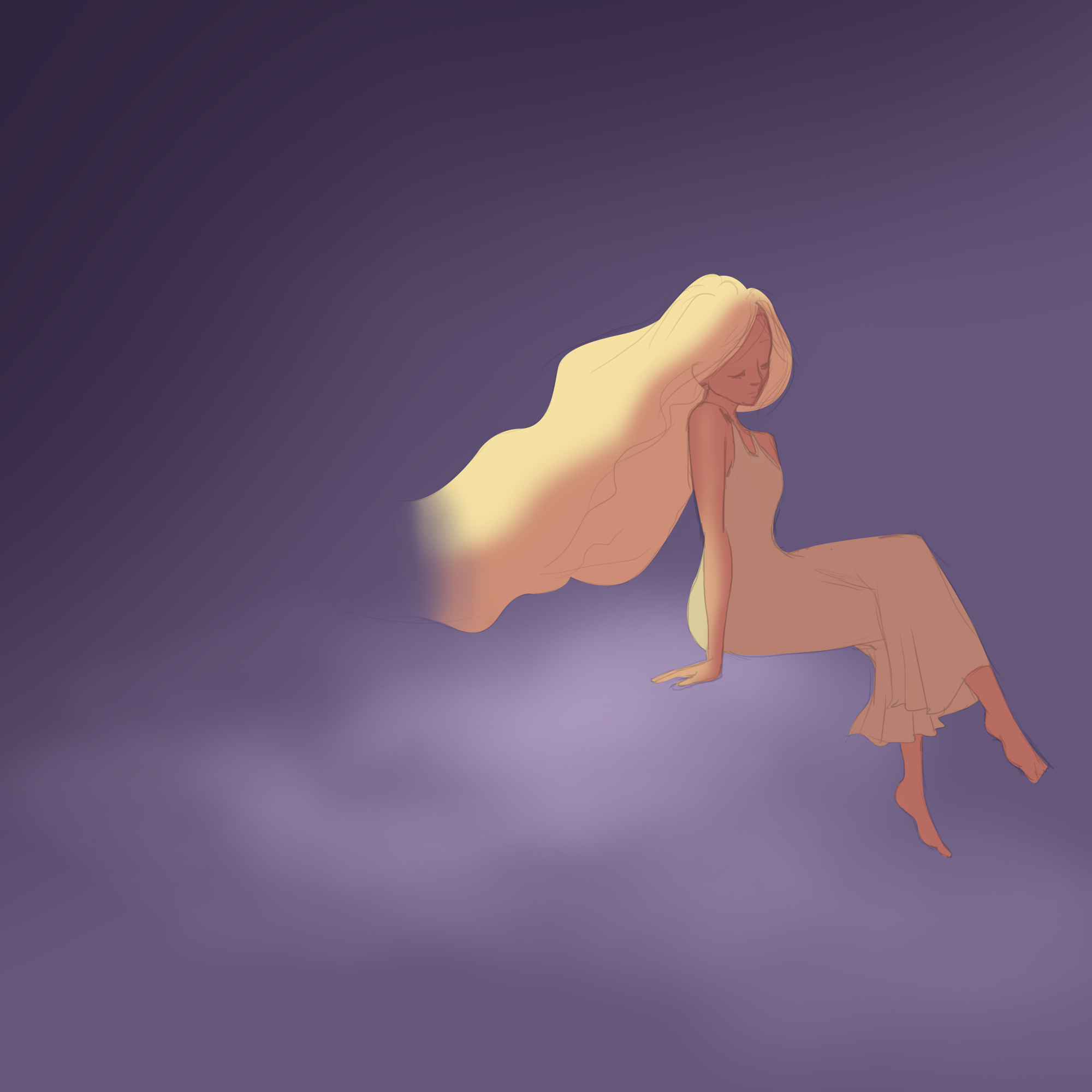 Процесс создания иллюстрации (Photoshop) — Изображение №2 — Иллюстрация на Dprofile