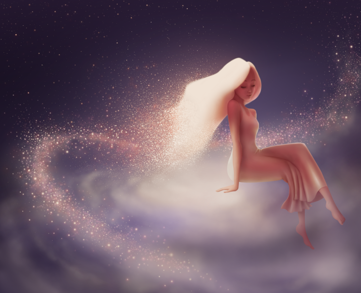 Процесс создания иллюстрации (Photoshop) — Иллюстрация на Dprofile