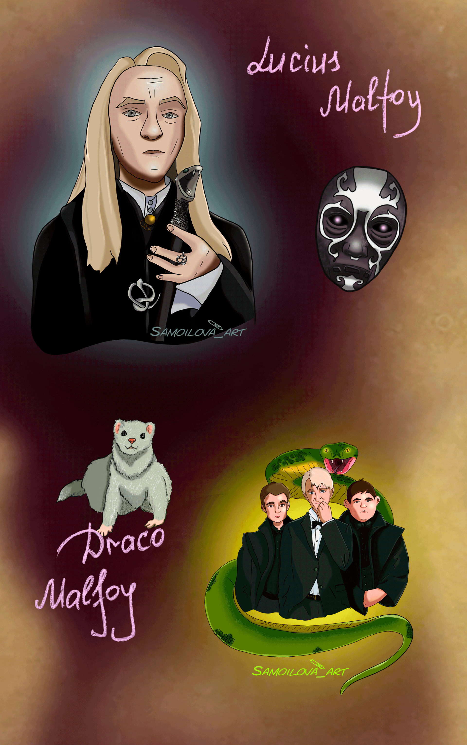 The Wizarding World of Harry Potter — Изображение №4 — Иллюстрация, Графика на Dprofile