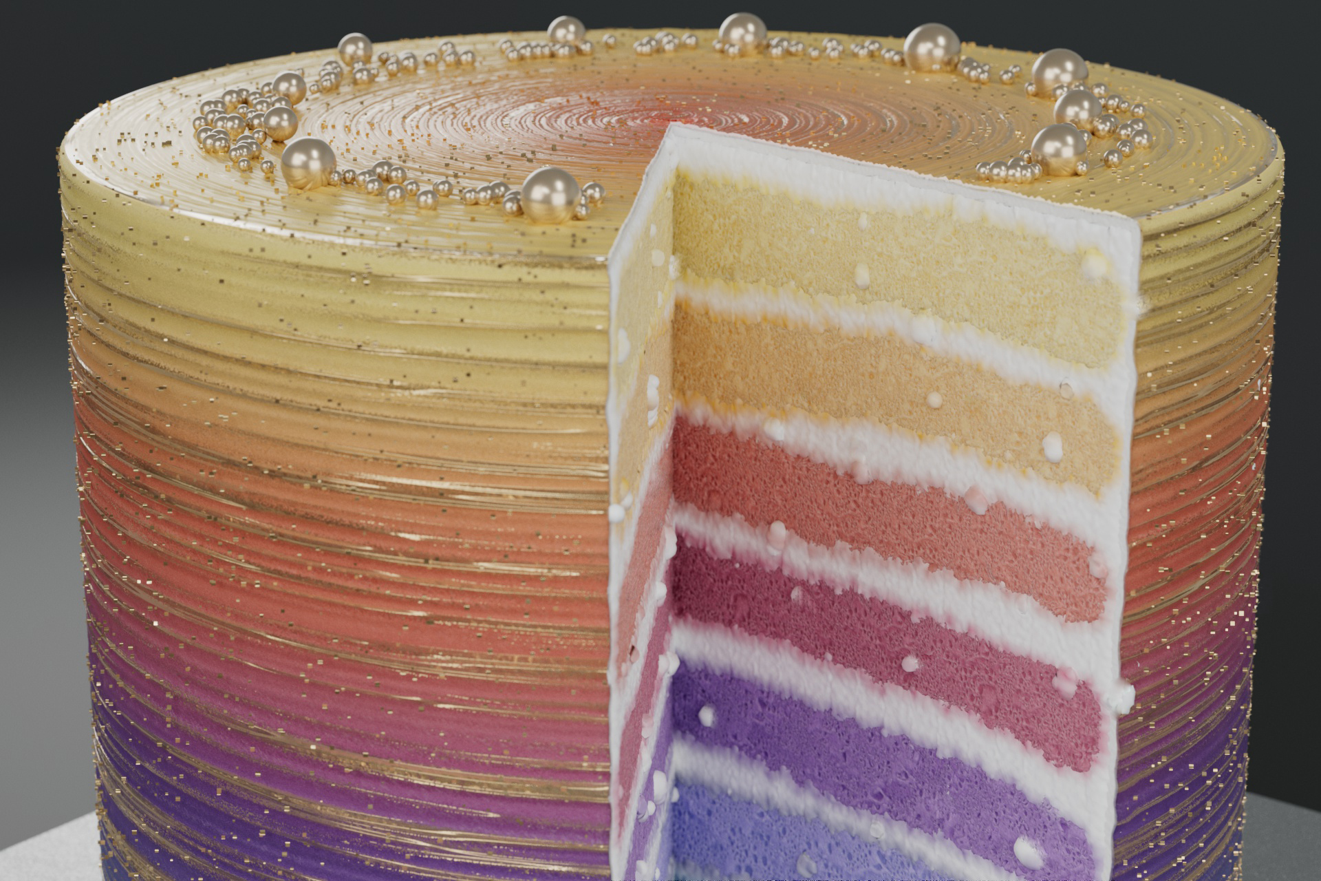 Арт визуализация десертов — Изображение №9 — Иллюстрация, 3D на Dprofile