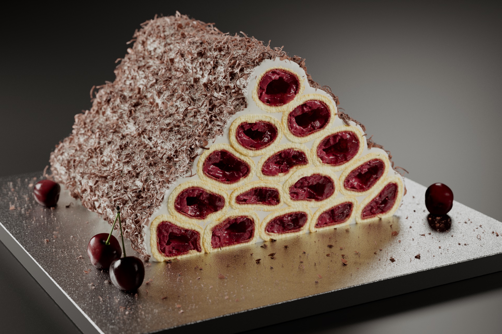 Арт визуализация десертов — Изображение №5 — Иллюстрация, 3D на Dprofile