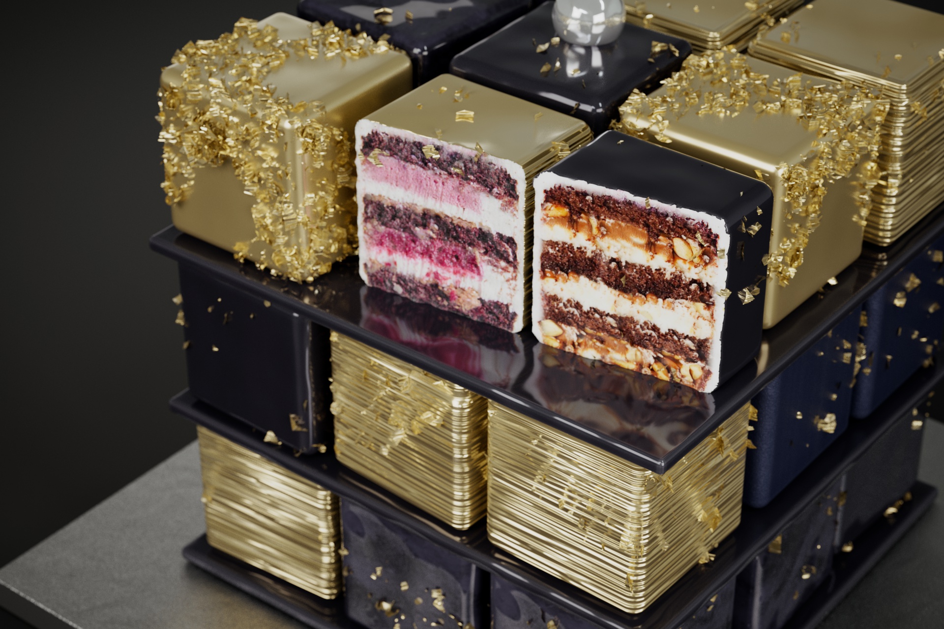 Арт визуализация десертов — Изображение №3 — Иллюстрация, 3D на Dprofile