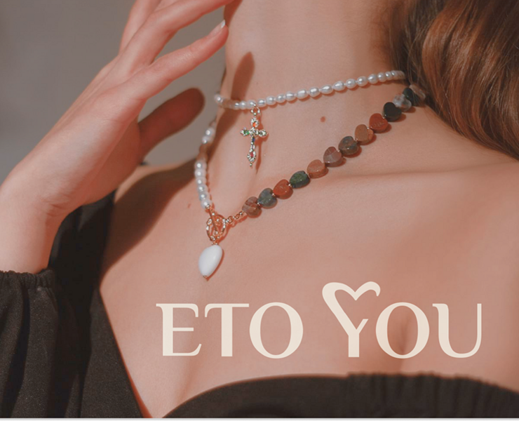 ETO YOU - Бренд бижутерии ручной работы (логотип) — Брендинг на Dprofile