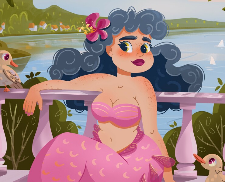 MERMAY 2023 | Серия иллюстраций на Dprofile