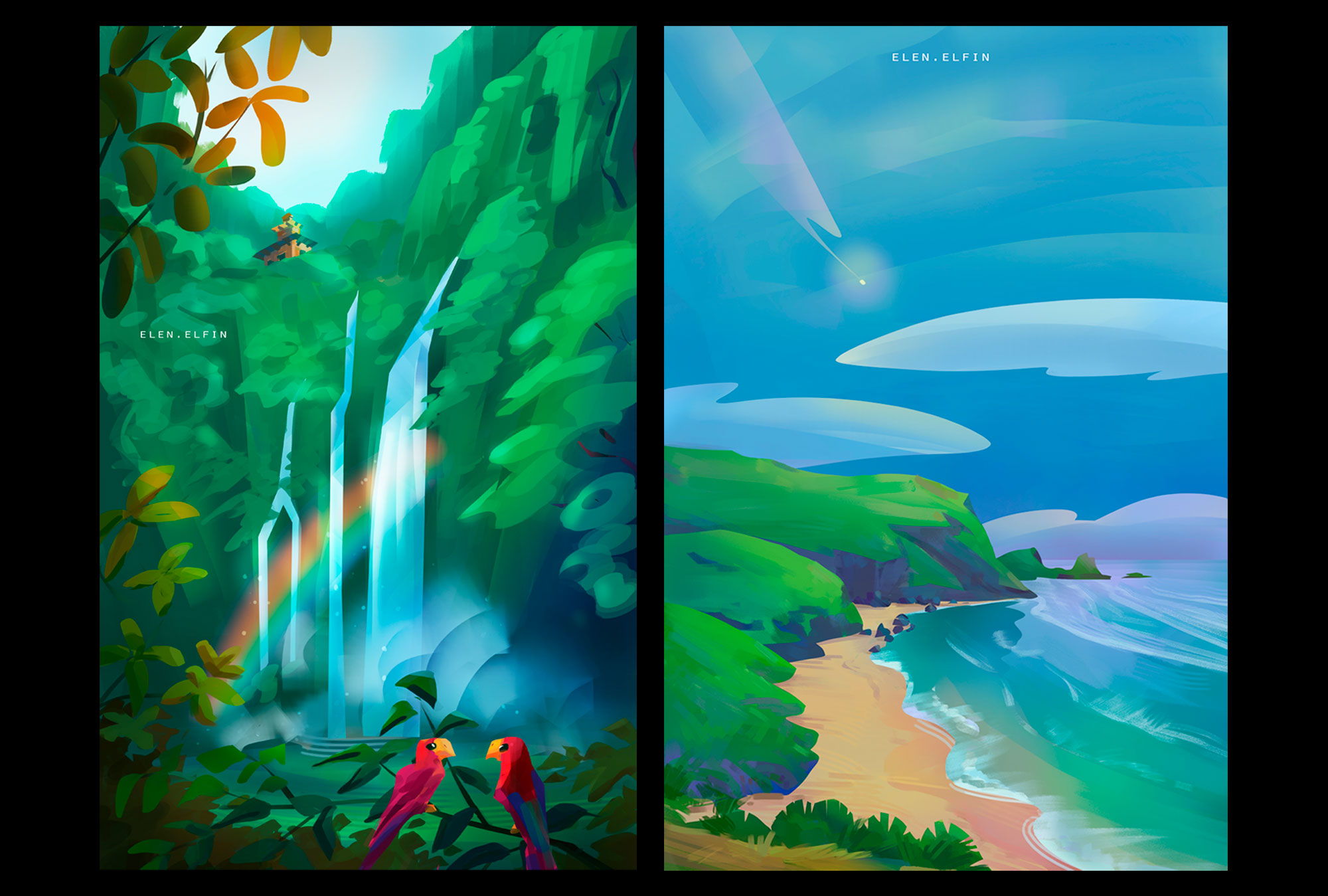 Plein Air’23 | Environment Painting — Изображение №12 — Иллюстрация, Графика на Dprofile