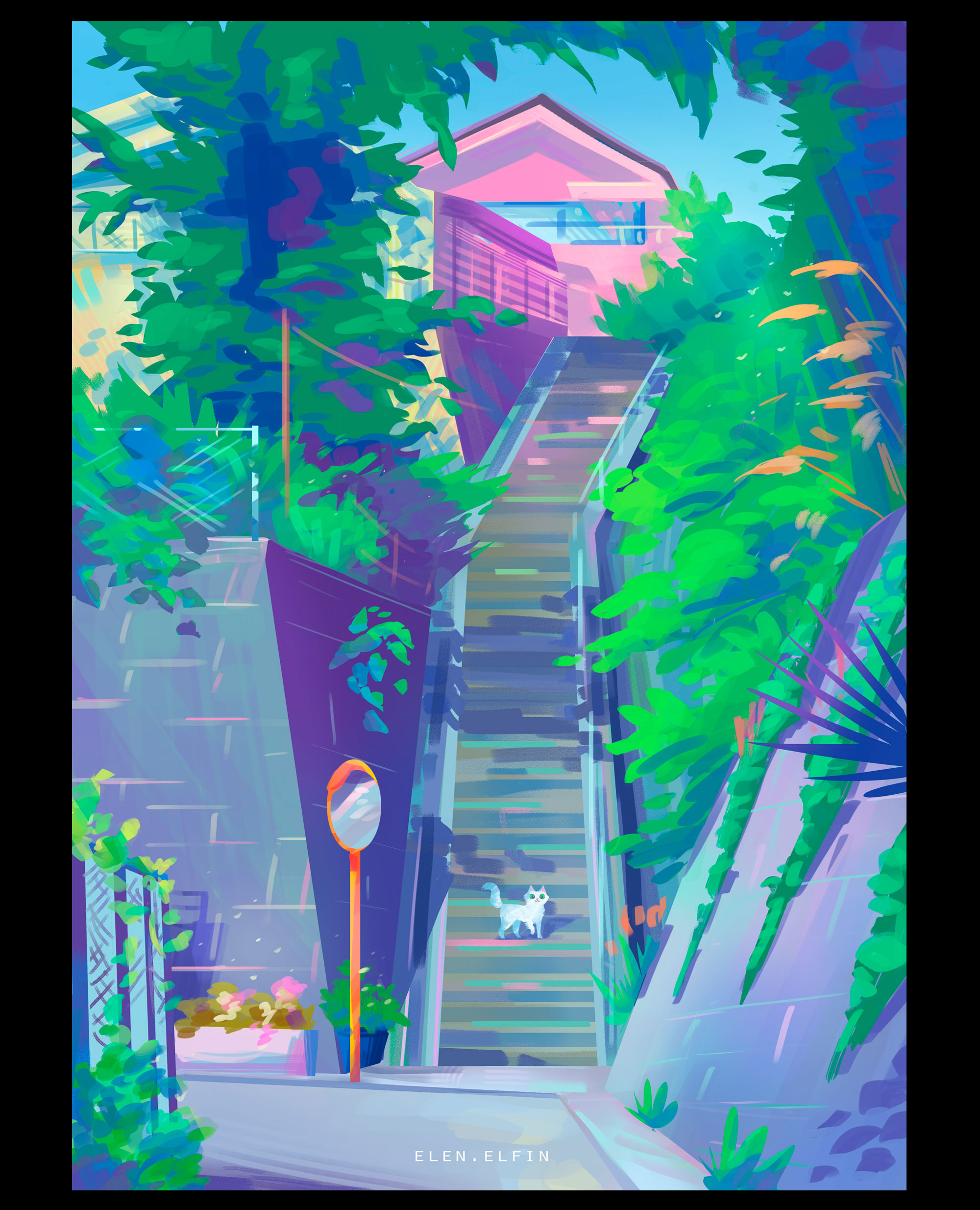 Plein Air’23 | Environment Painting — Изображение №11 — Иллюстрация, Графика на Dprofile