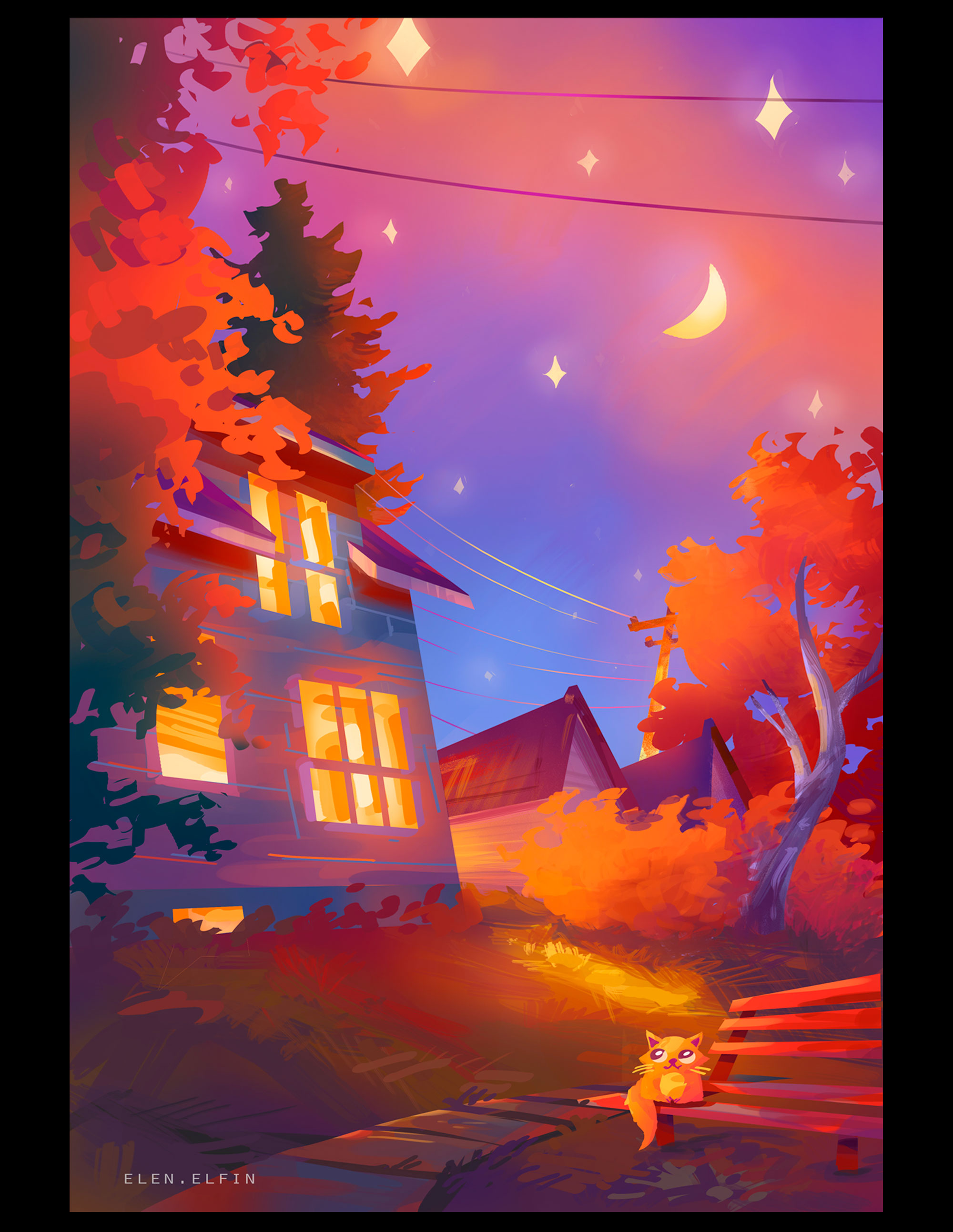 Plein Air’23 | Environment Painting — Изображение №4 — Иллюстрация, Графика на Dprofile
