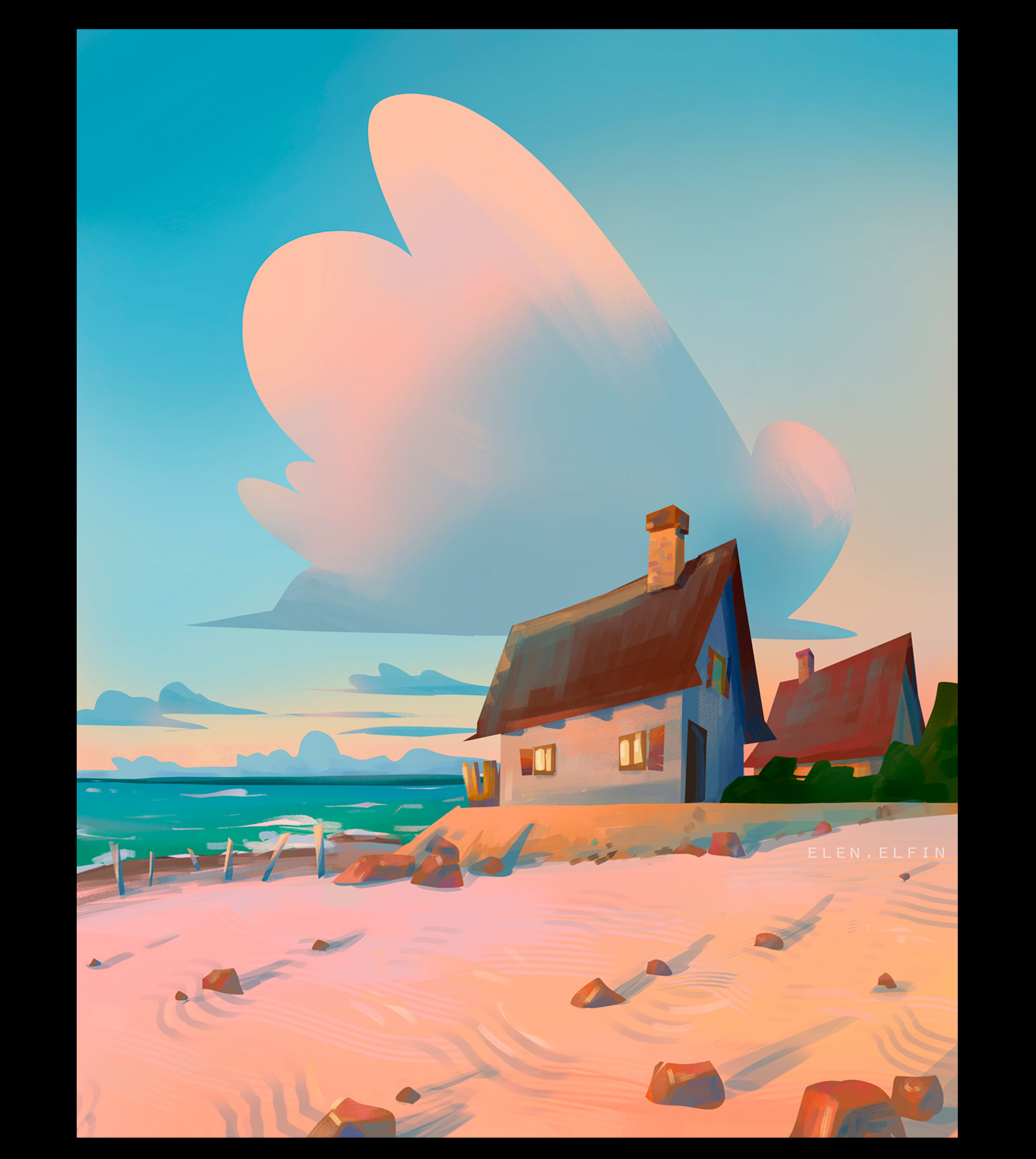 Plein Air’23 | Environment Painting — Изображение №2 — Иллюстрация, Графика на Dprofile