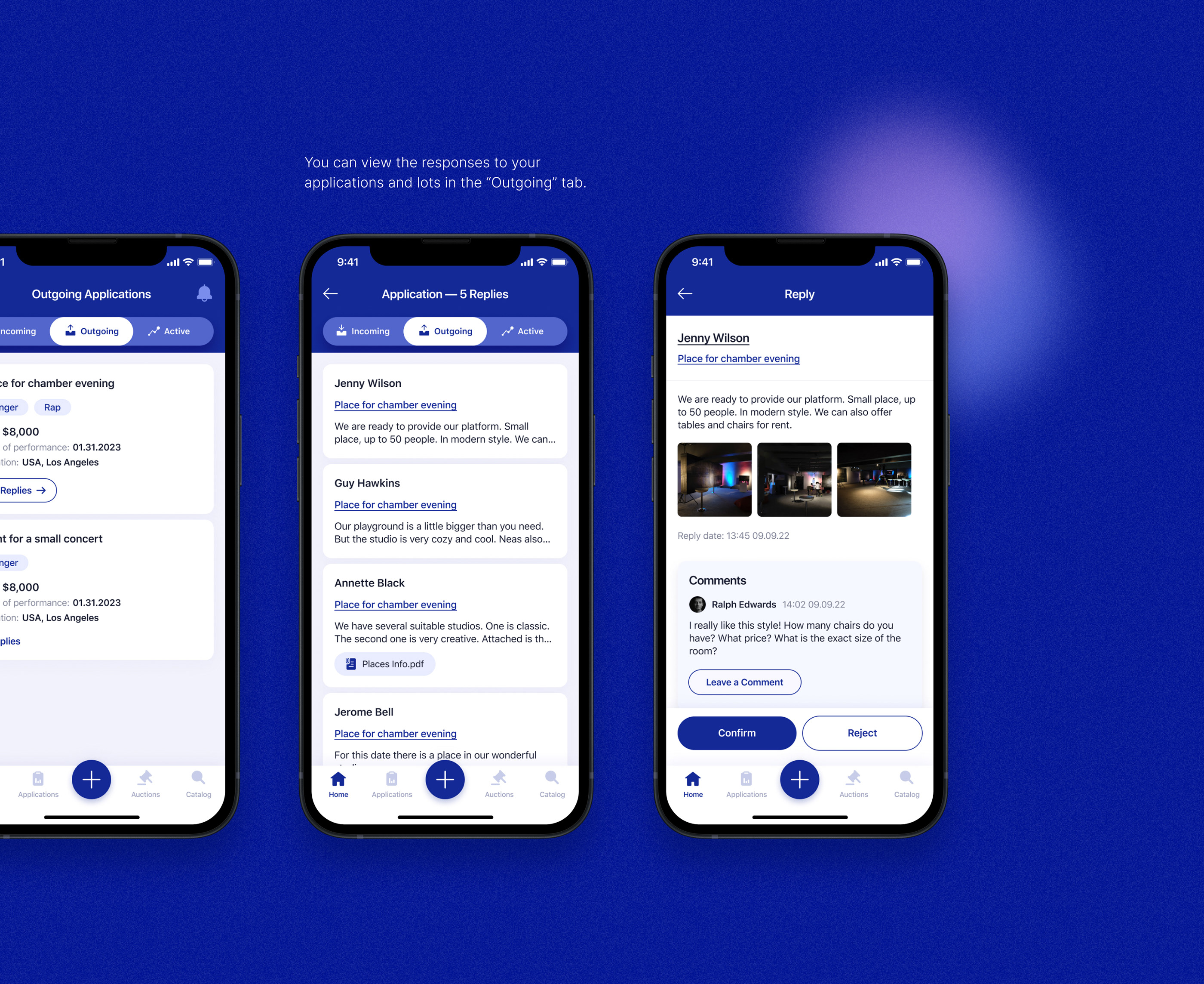 P2A | Organization events app — Изображение №5 — Интерфейсы на Dprofile