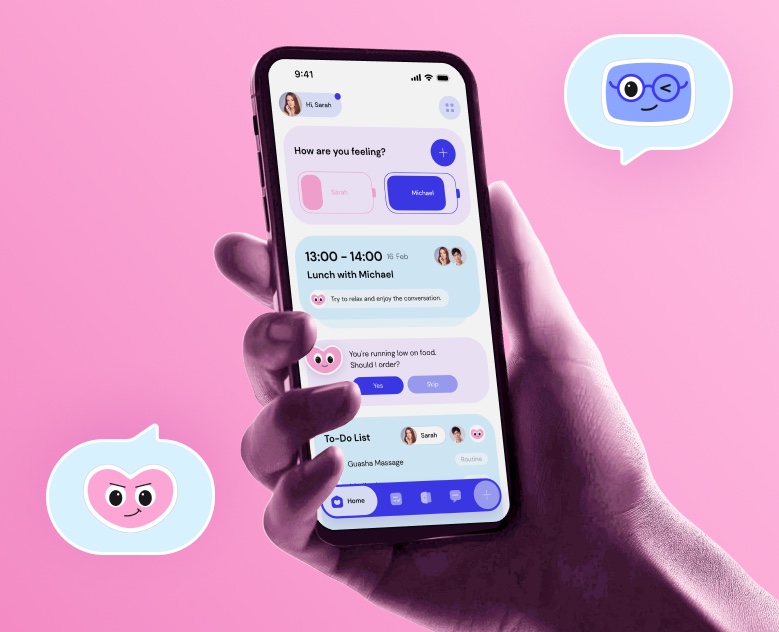 AI Assistant | Mobile App — Интерфейсы на Dprofile