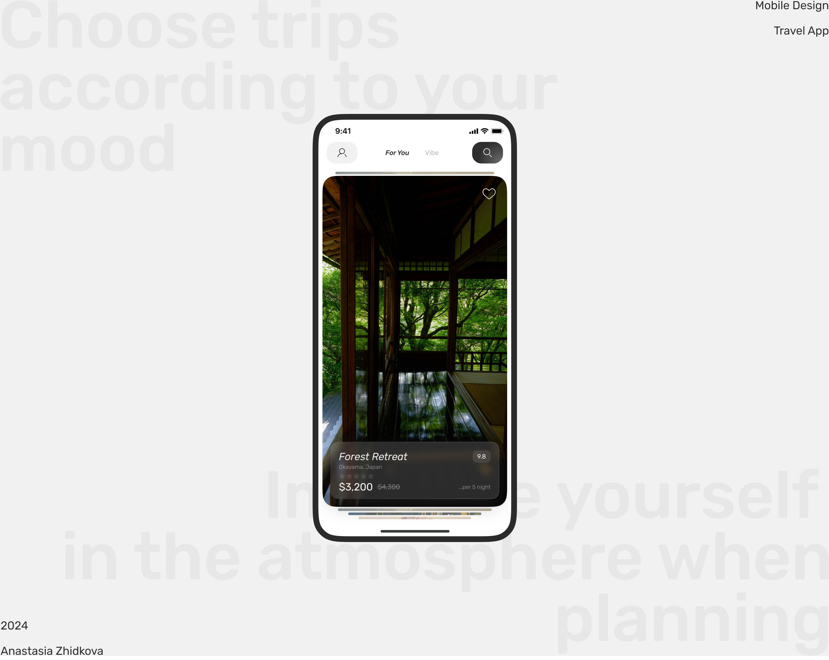 Travel App & AI assistant – UI/UX Design for startup — Изображение №1 — Интерфейсы на Dprofile