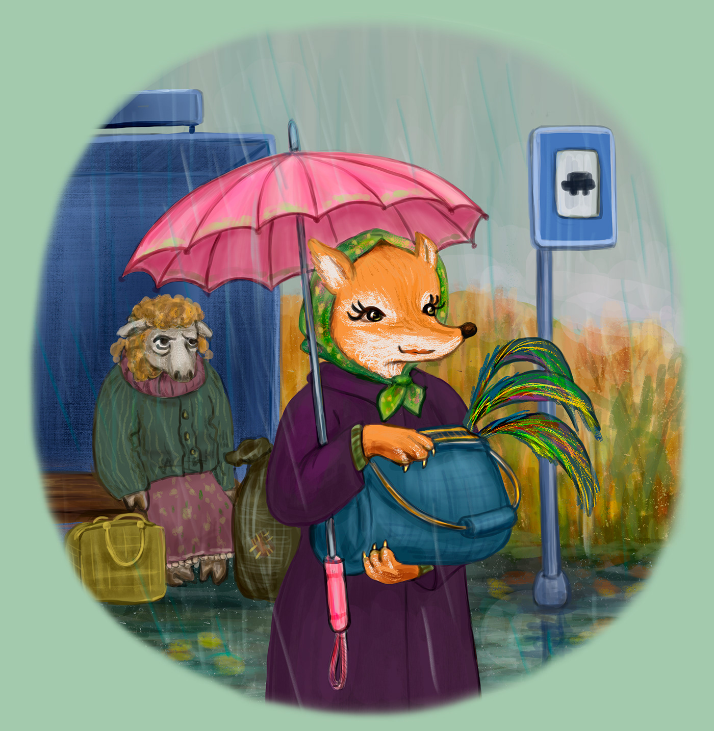Art Hygge. Добрые осенние картинки. — Изображение №16 — Иллюстрация на Dprofile