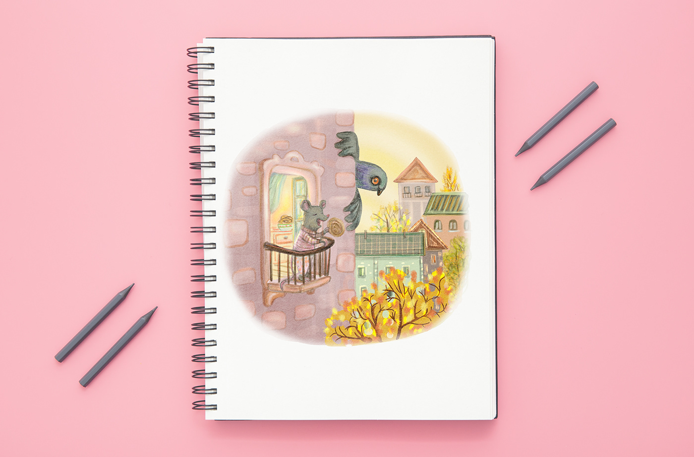 Art Hygge. Добрые осенние картинки. — Изображение №13 — Иллюстрация на Dprofile