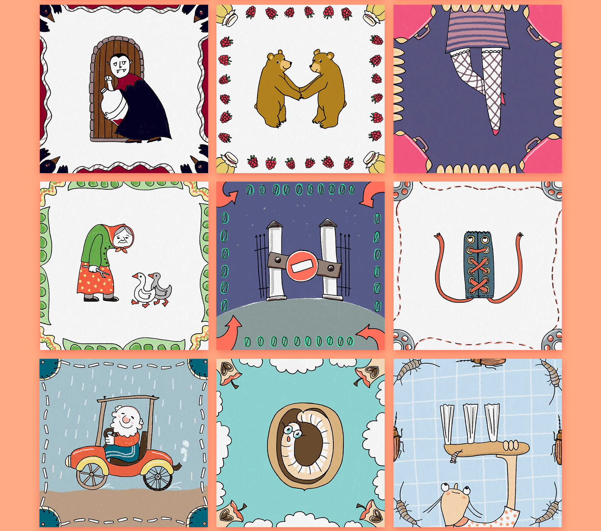 Буквы-картинки, 33 иллюстрации — Изображение №4 — Иллюстрация, Графика на Dprofile