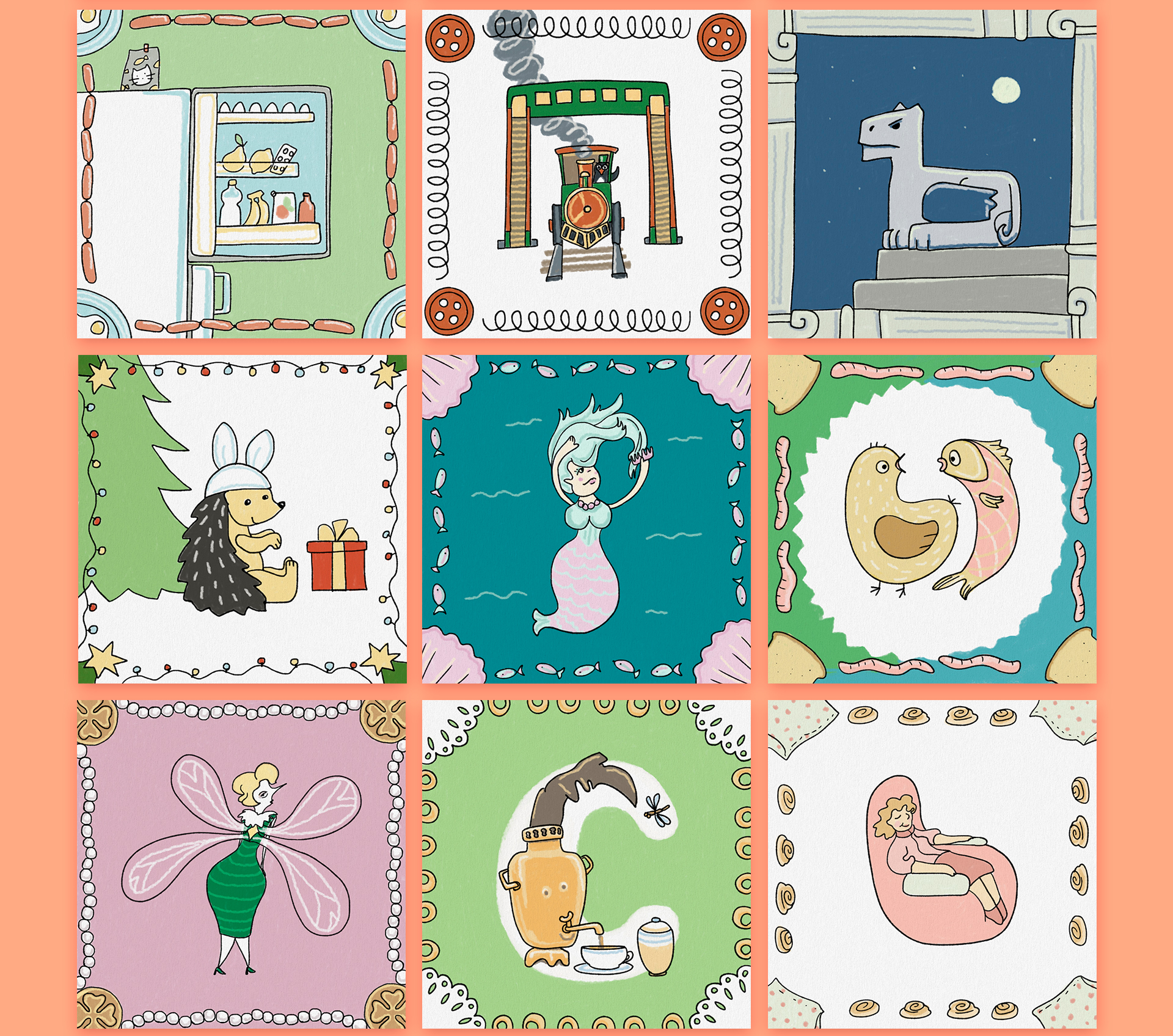 Буквы-картинки, 33 иллюстрации — Изображение №5 — Иллюстрация, Графика на Dprofile