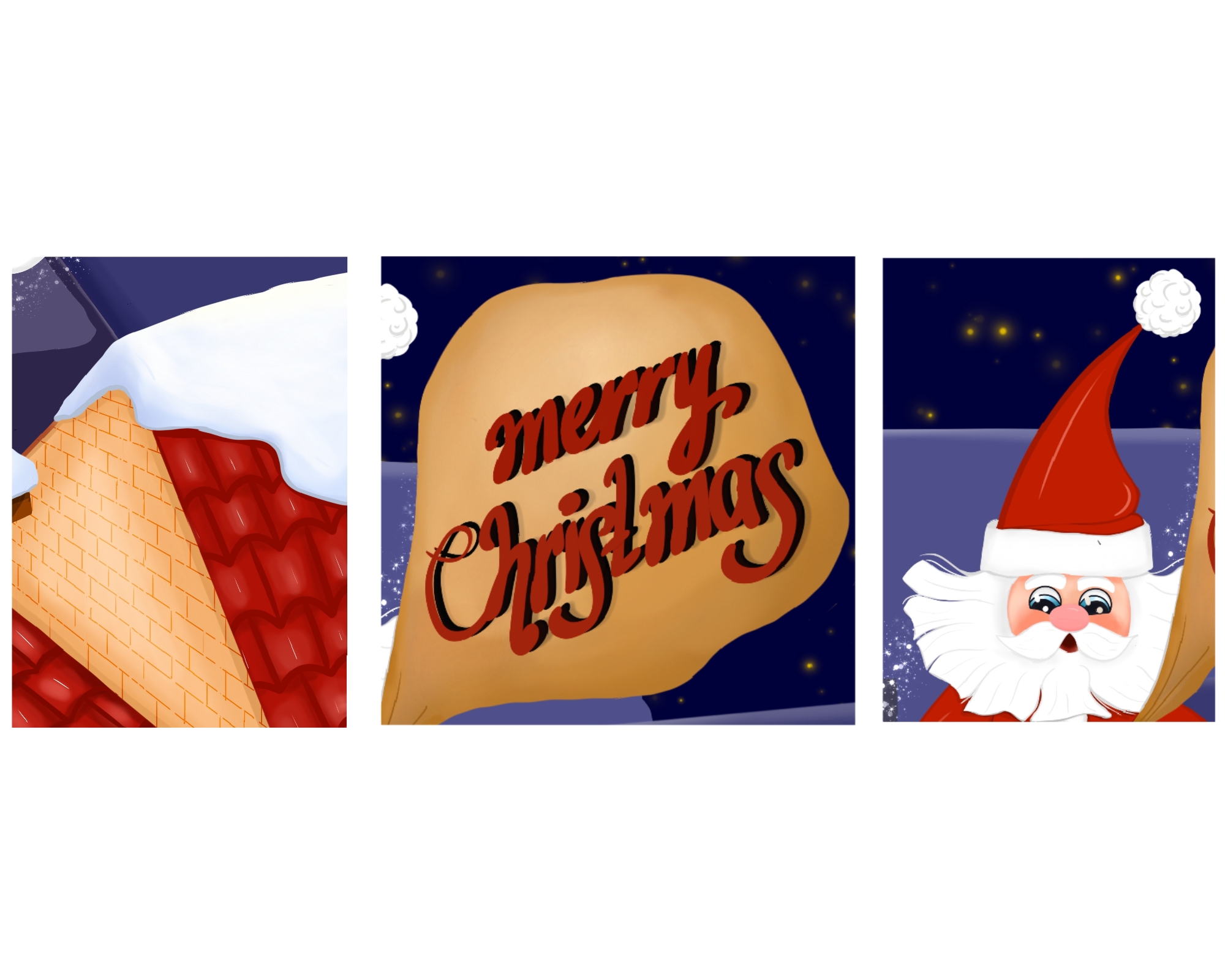 Marry Christmas — Изображение №2 — Брендинг, Иллюстрация на Dprofile