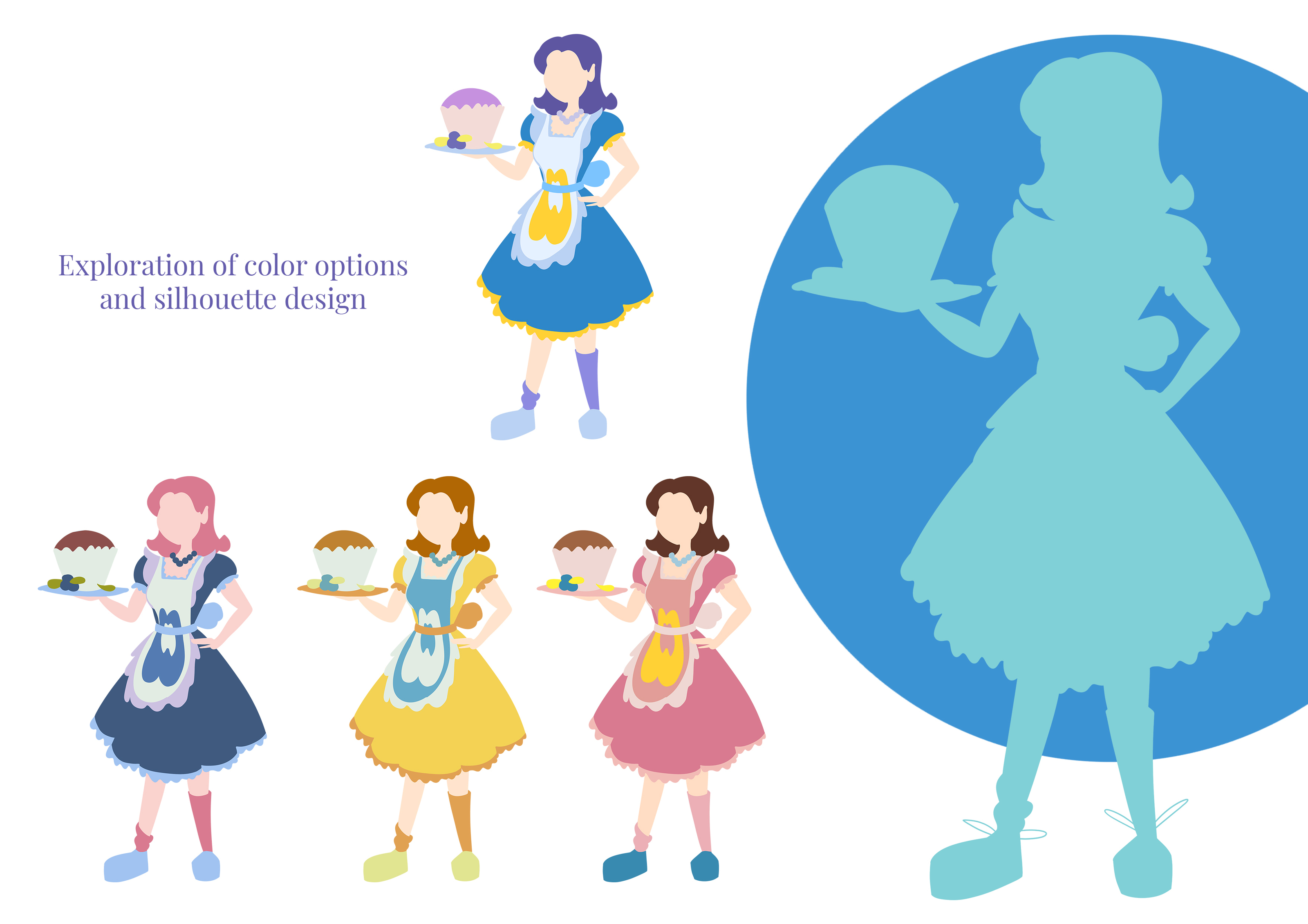 Brand Character: Madame Muffin — Изображение №3 — Брендинг, Иллюстрация на Dprofile