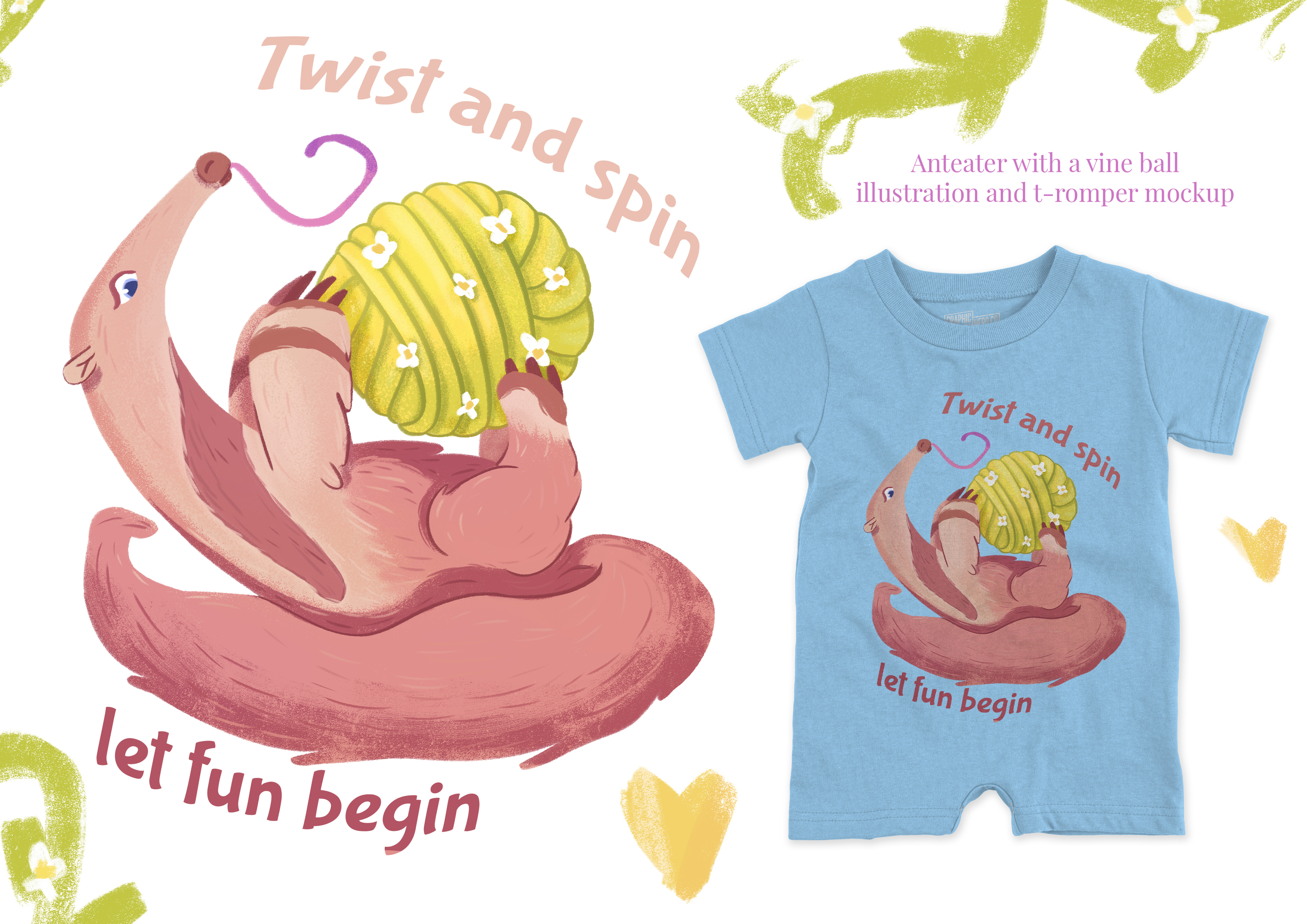 Tropical Vibes: Kids' T-Shirts — Изображение №5 — Иллюстрация на Dprofile