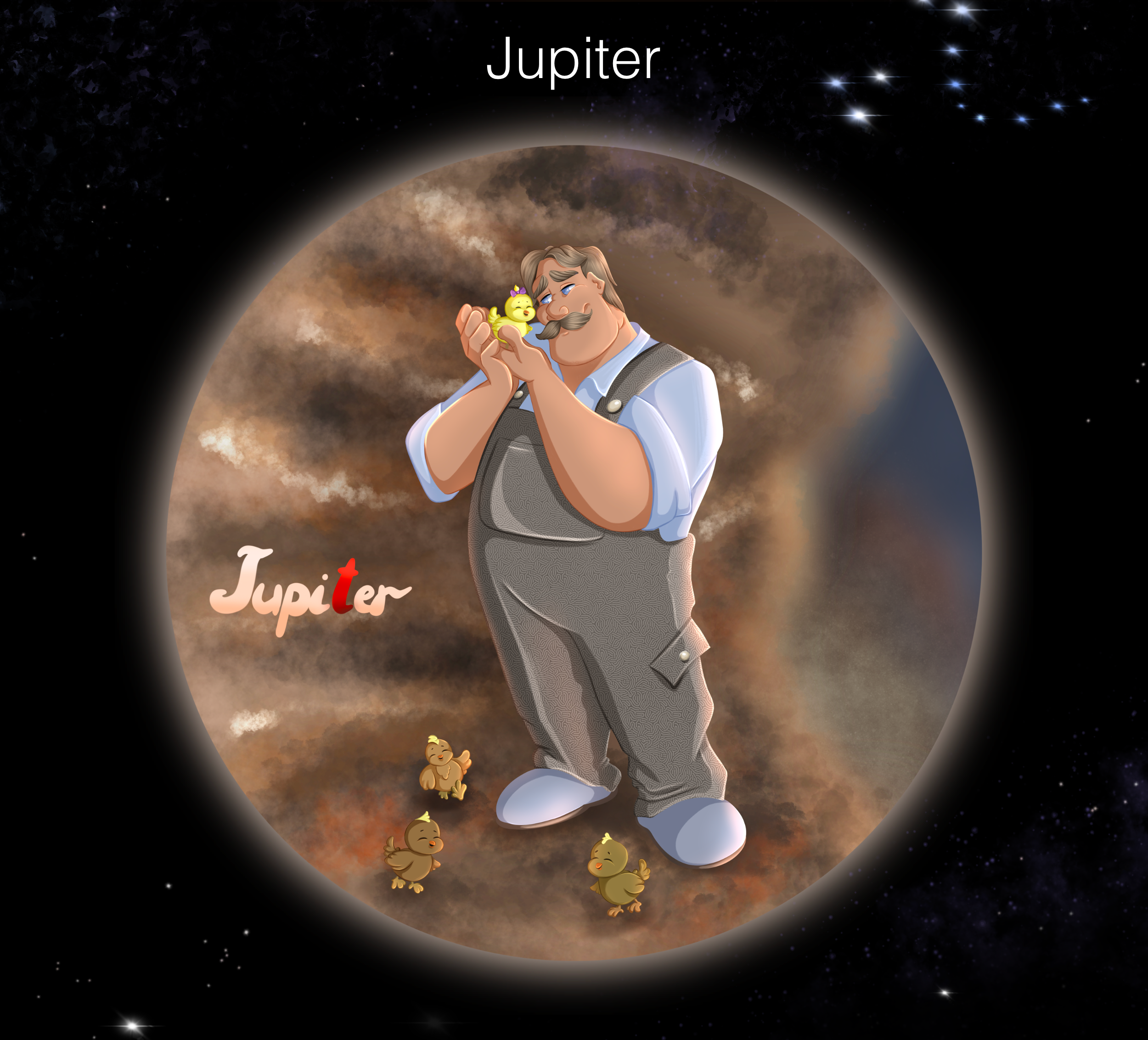 HUMANIZATION OF THE SOLAR SYSTEM — Изображение №6 — Брендинг, Иллюстрация на Dprofile