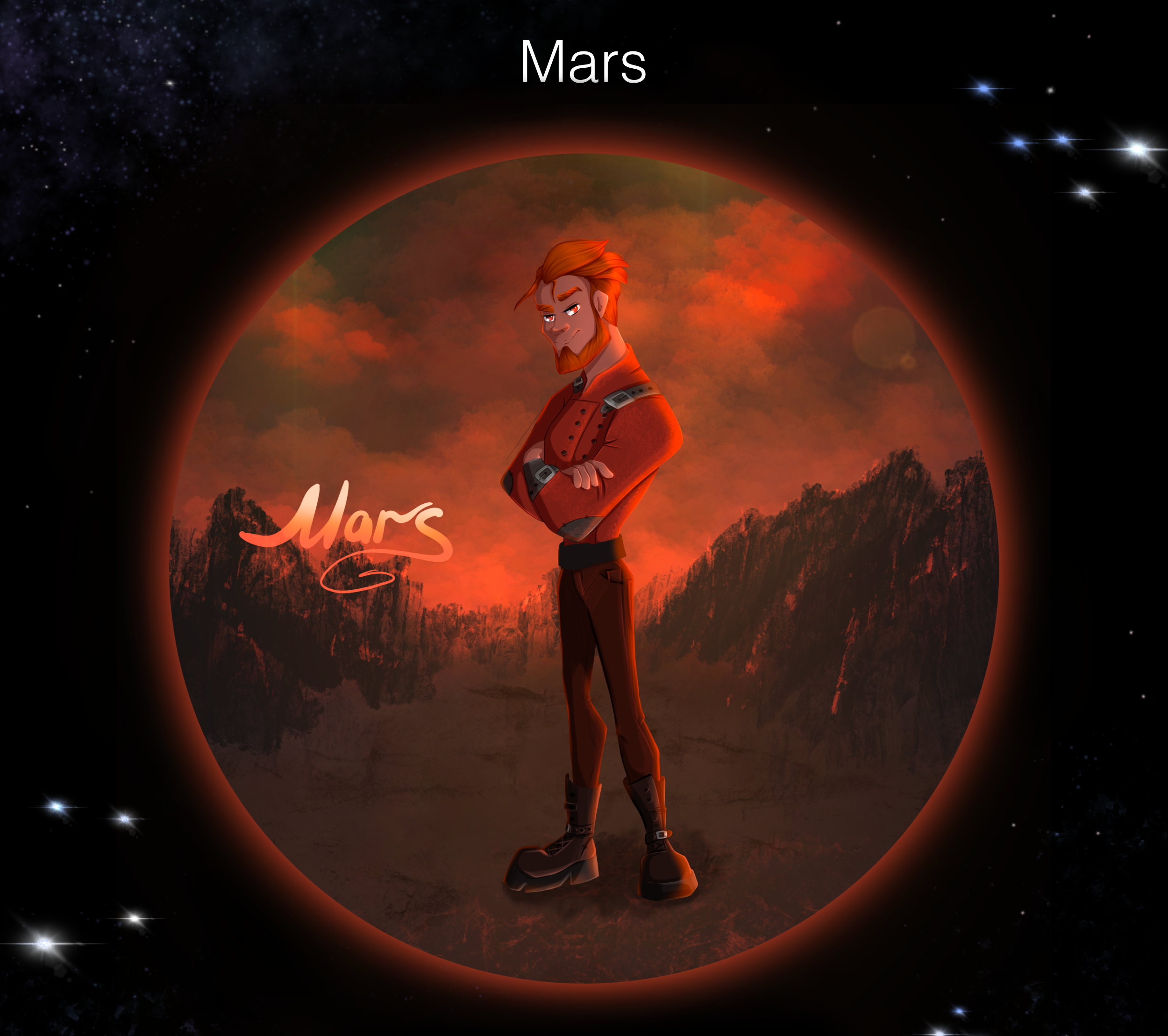 HUMANIZATION OF THE SOLAR SYSTEM — Изображение №5 — Брендинг, Иллюстрация на Dprofile