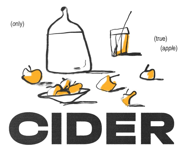 Cider (true apple) — Брендинг на Dprofile
