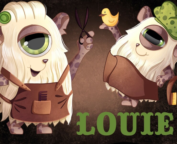 Character design for grooming — Брендинг, Иллюстрация на Dprofile