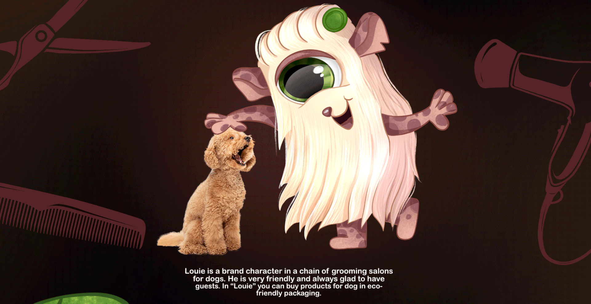 Character design for grooming — Изображение №2 — Брендинг, Иллюстрация на Dprofile