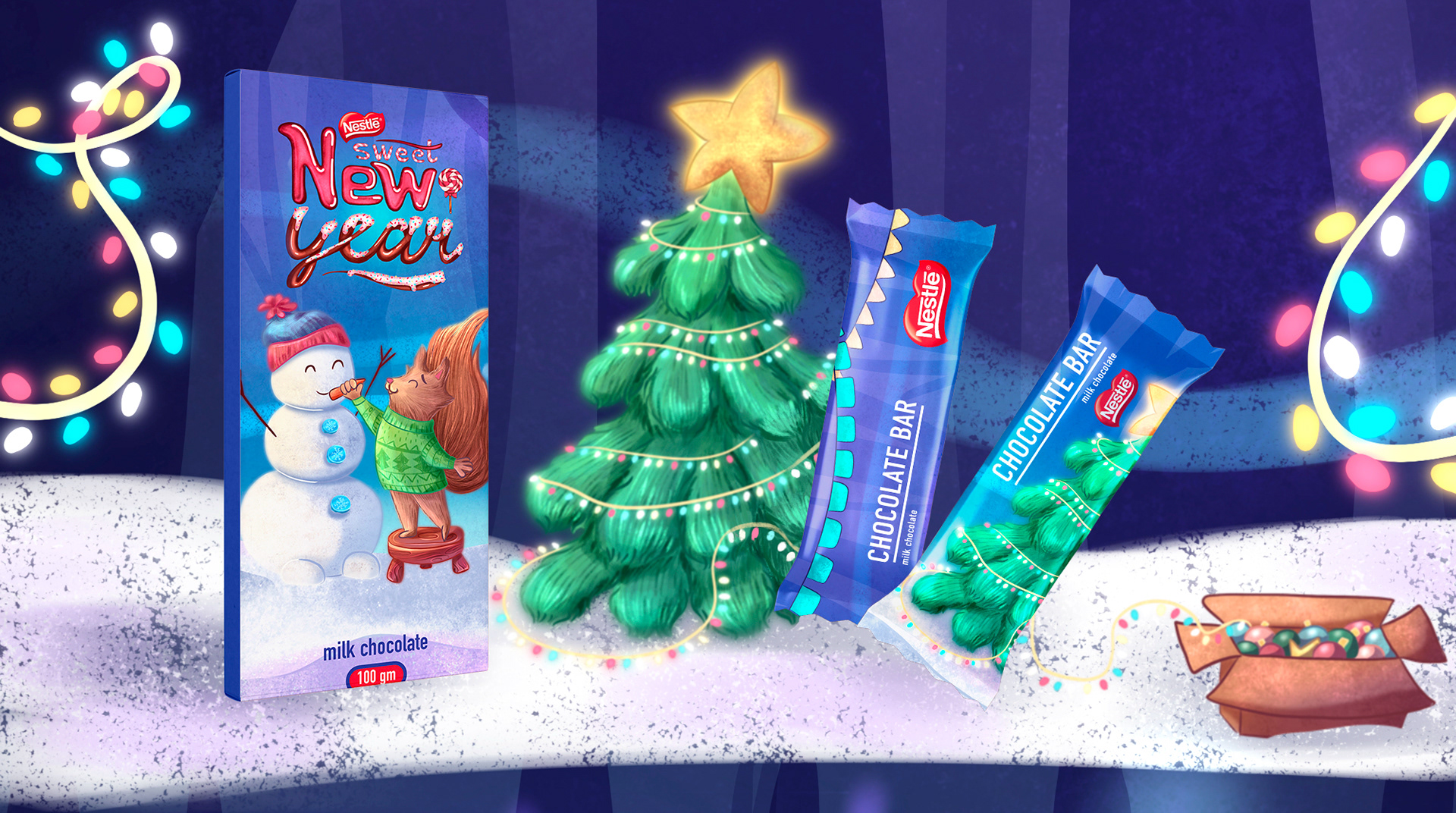 Packaging illustrations for sweets — Изображение №6 — Иллюстрация, Графика на Dprofile