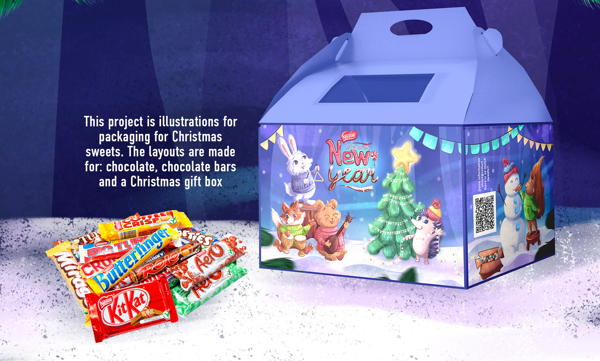 Packaging illustrations for sweets — Изображение №2 — Иллюстрация, Графика на Dprofile