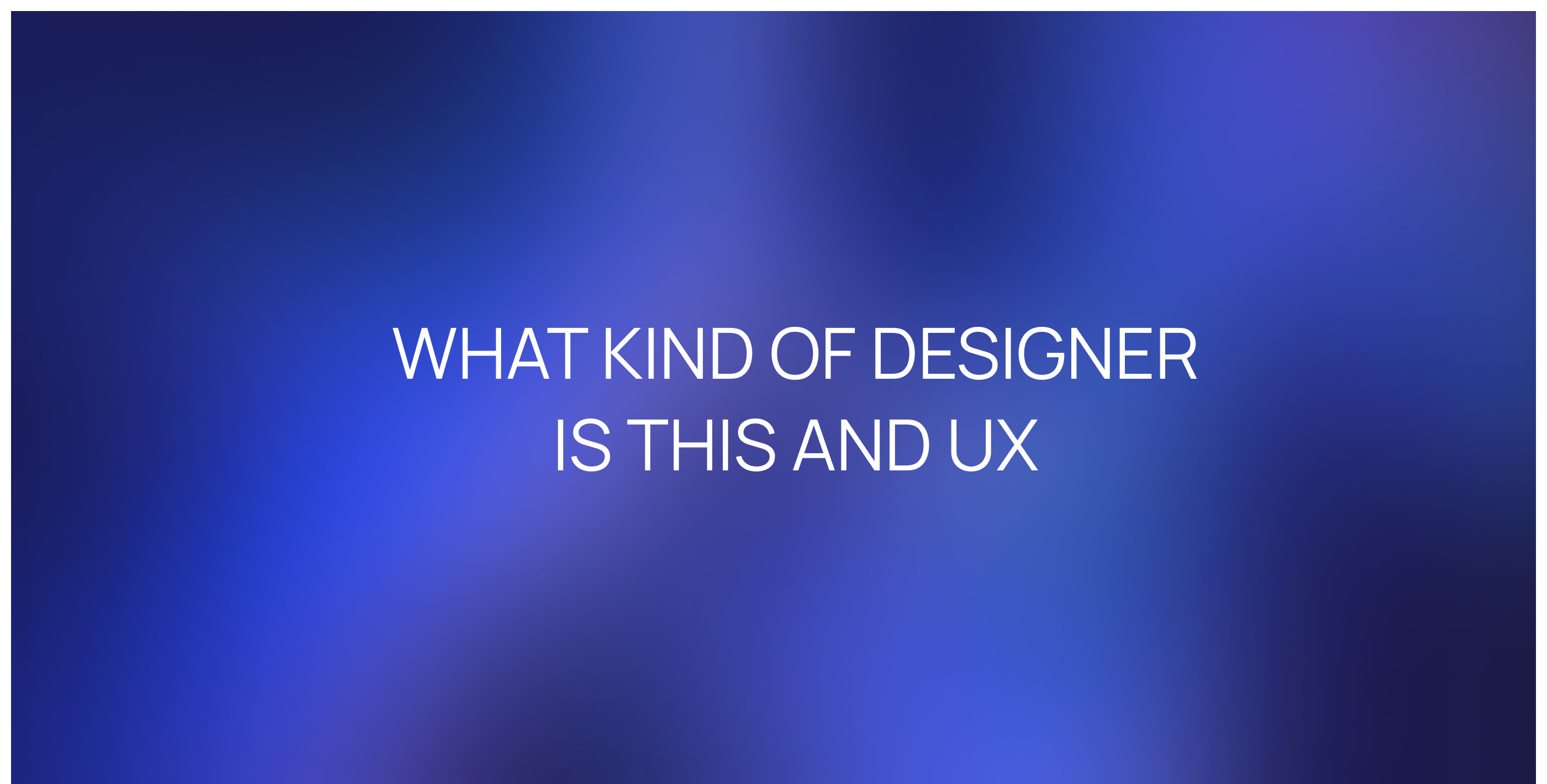 Portfolio Website - UX/UI designer — Изображение №5 — Интерфейсы на Dprofile