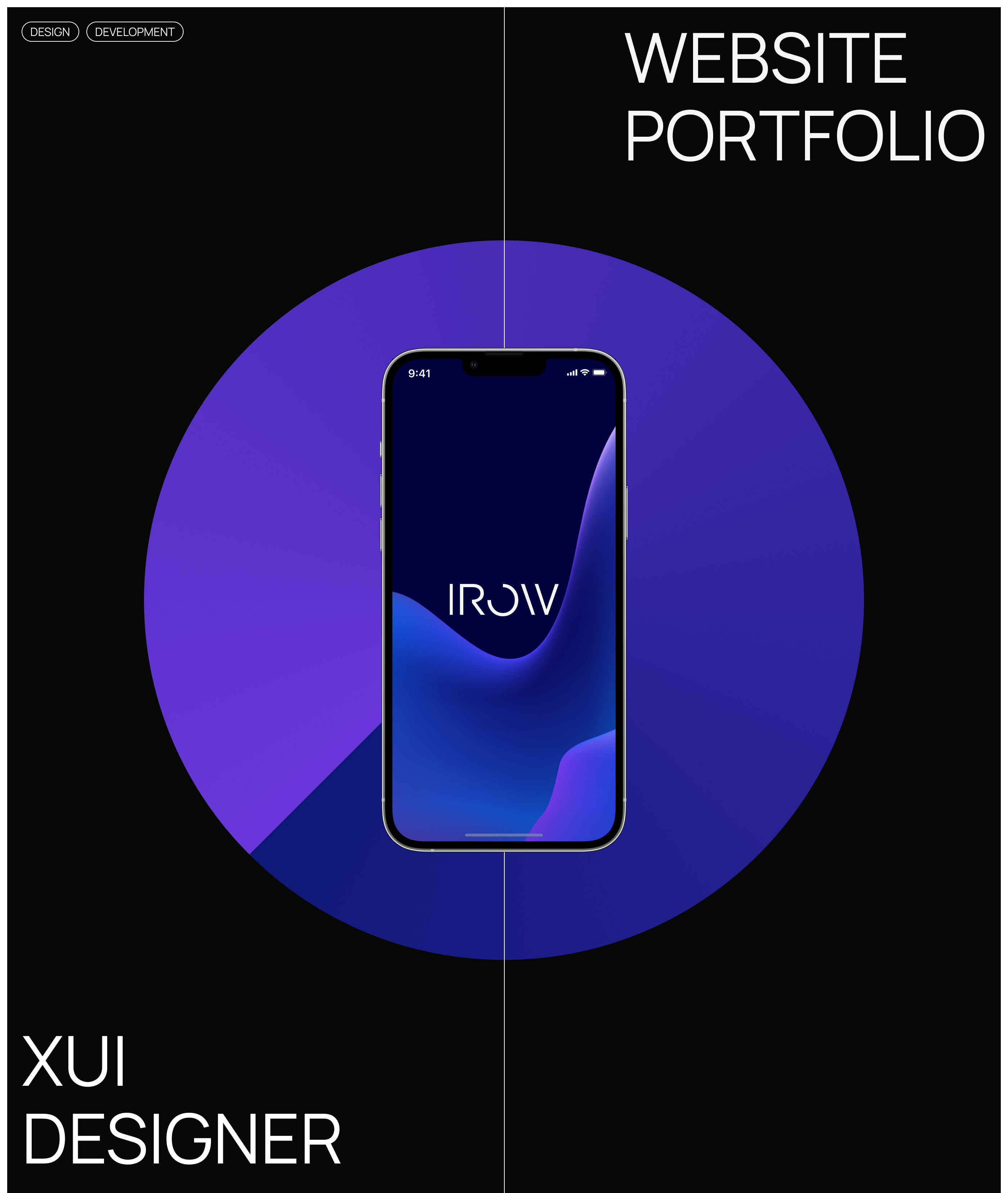 Portfolio Website - UX/UI designer — Изображение №1 — Интерфейсы на Dprofile