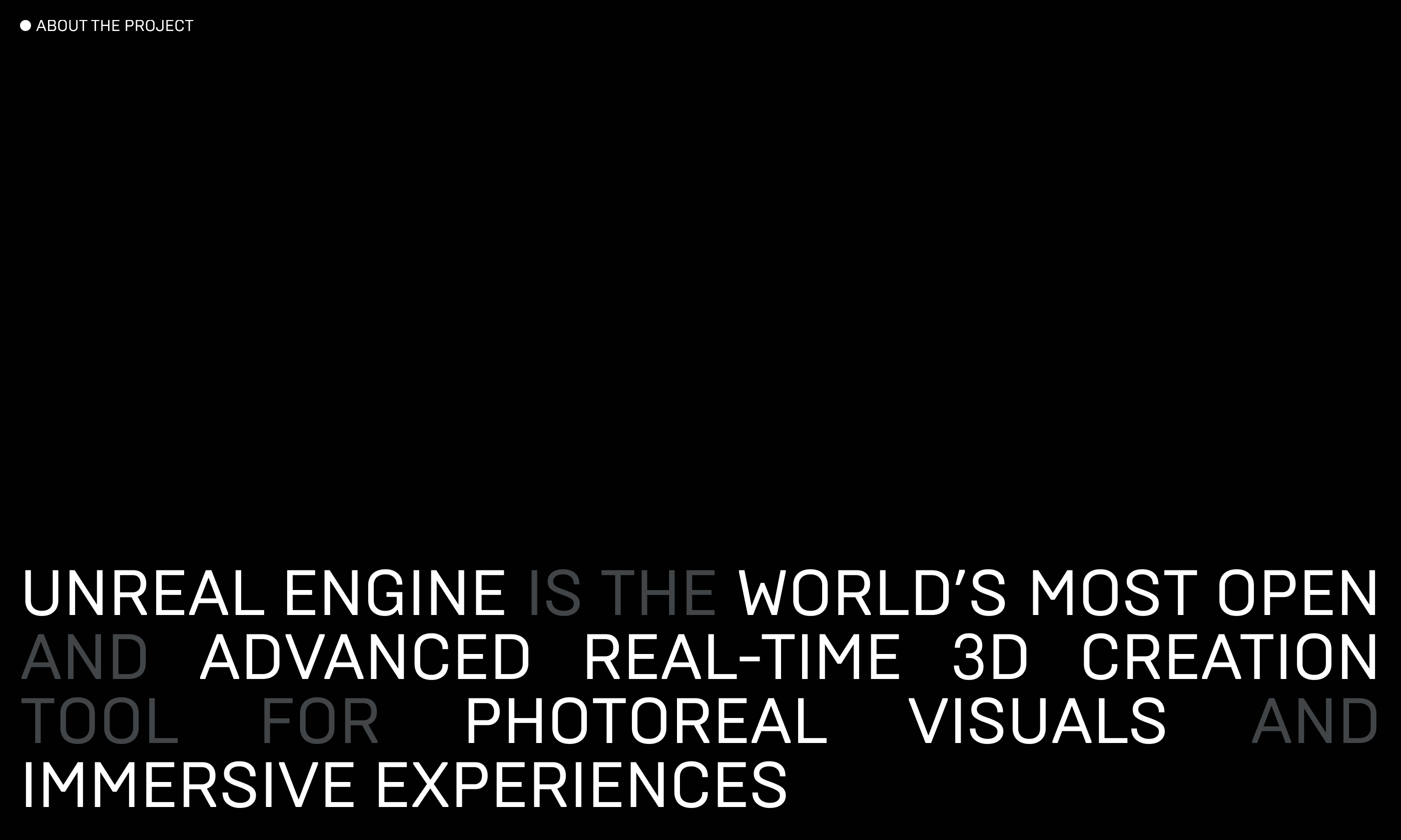 Unreal Engine | Corporate website | Redesign — Изображение №2 — Интерфейсы на Dprofile