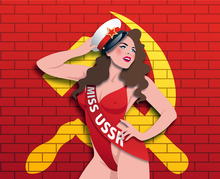 МИСС СССР — Иллюстрация на Dprofile