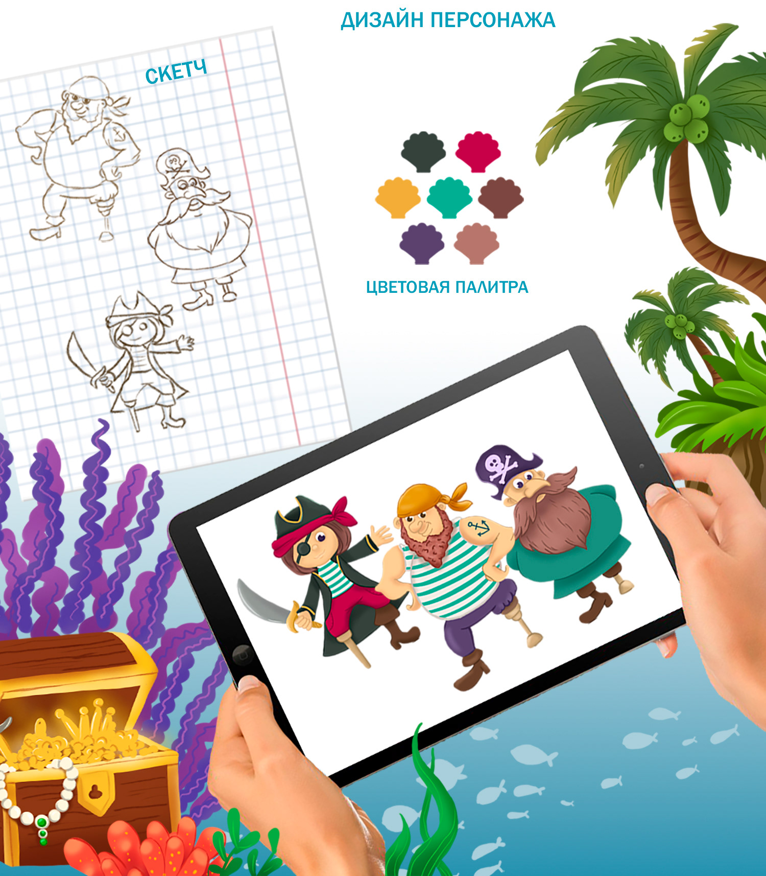 Настольная игра Ходилка для детей — Изображение №3 — Иллюстрация на Dprofile