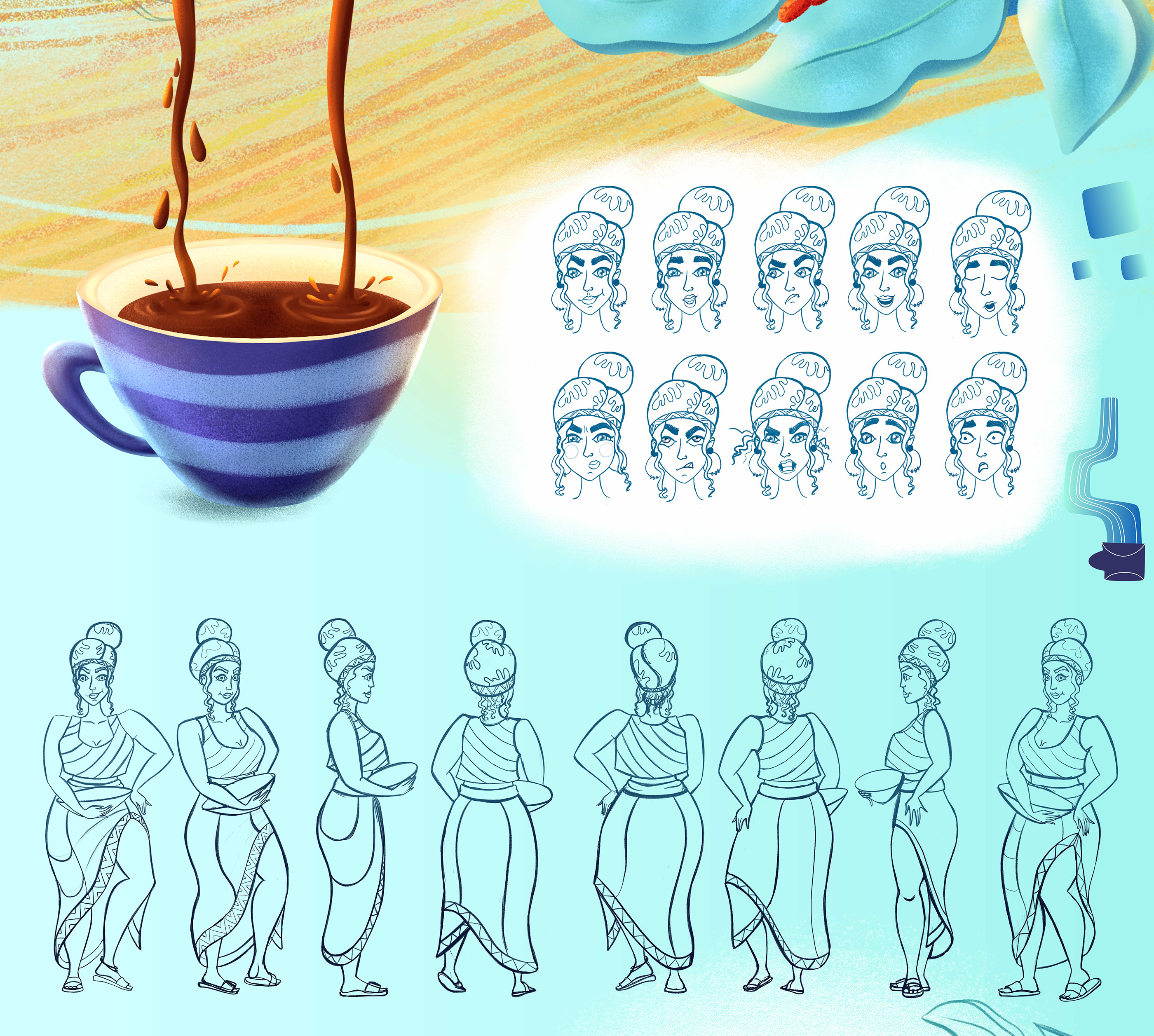 Coffee treat — Изображение №2 — Иллюстрация на Dprofile
