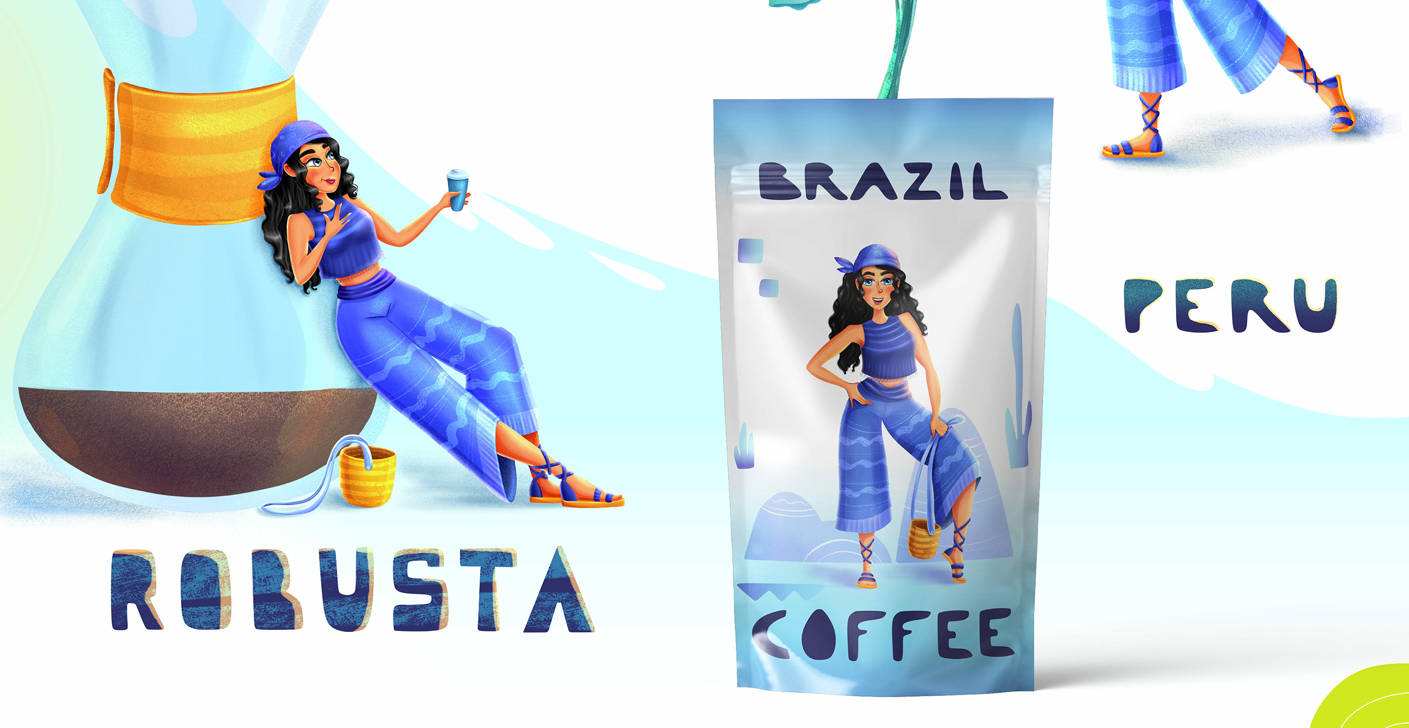 Coffee treat — Изображение №5 — Иллюстрация на Dprofile