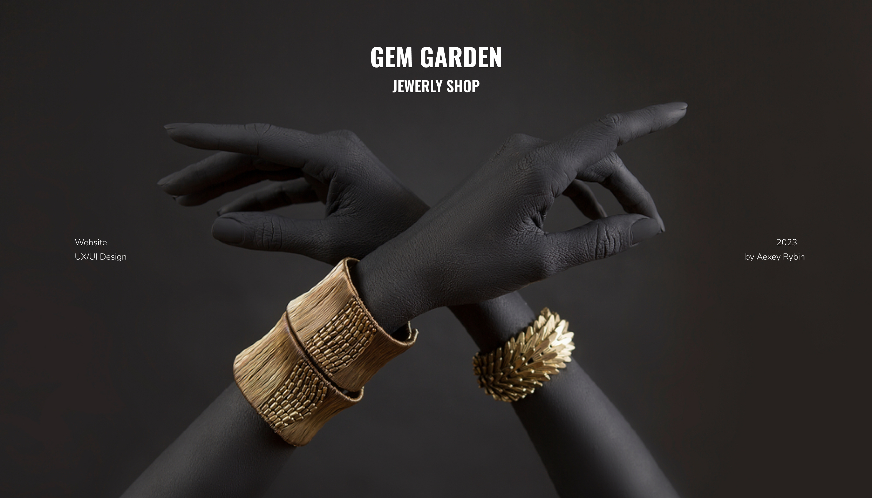 Gem Garden | Jewelry Store — Изображение №1 — Интерфейсы на Dprofile