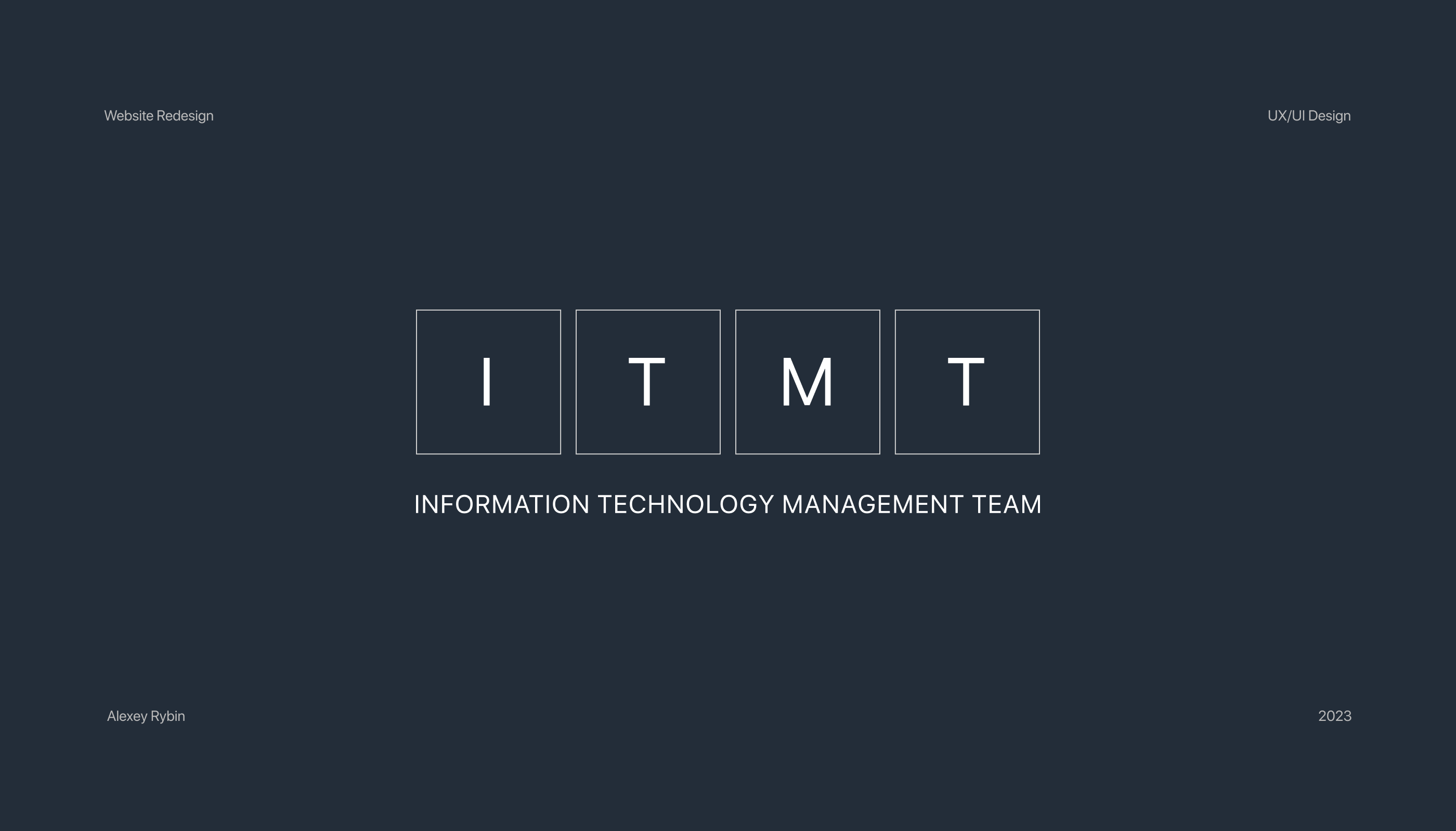 ITMT Company | Website Redesign — Изображение №1 — Интерфейсы на Dprofile