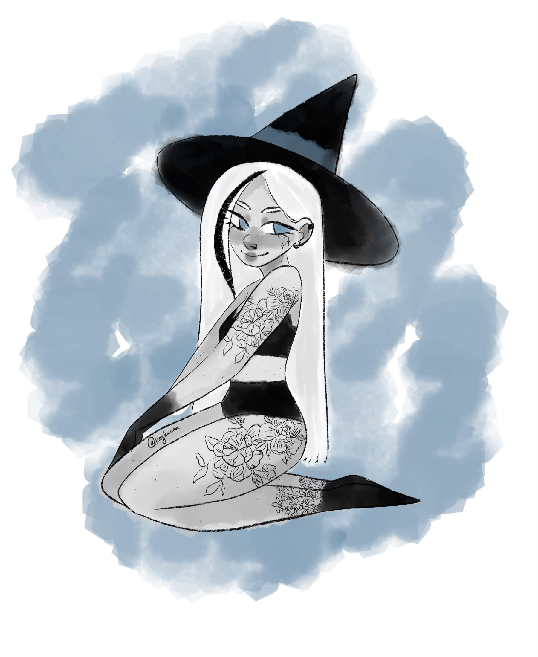 WITCHTOBER | Первая часть ведьм — Изображение №3 — Иллюстрация, Анимация на Dprofile