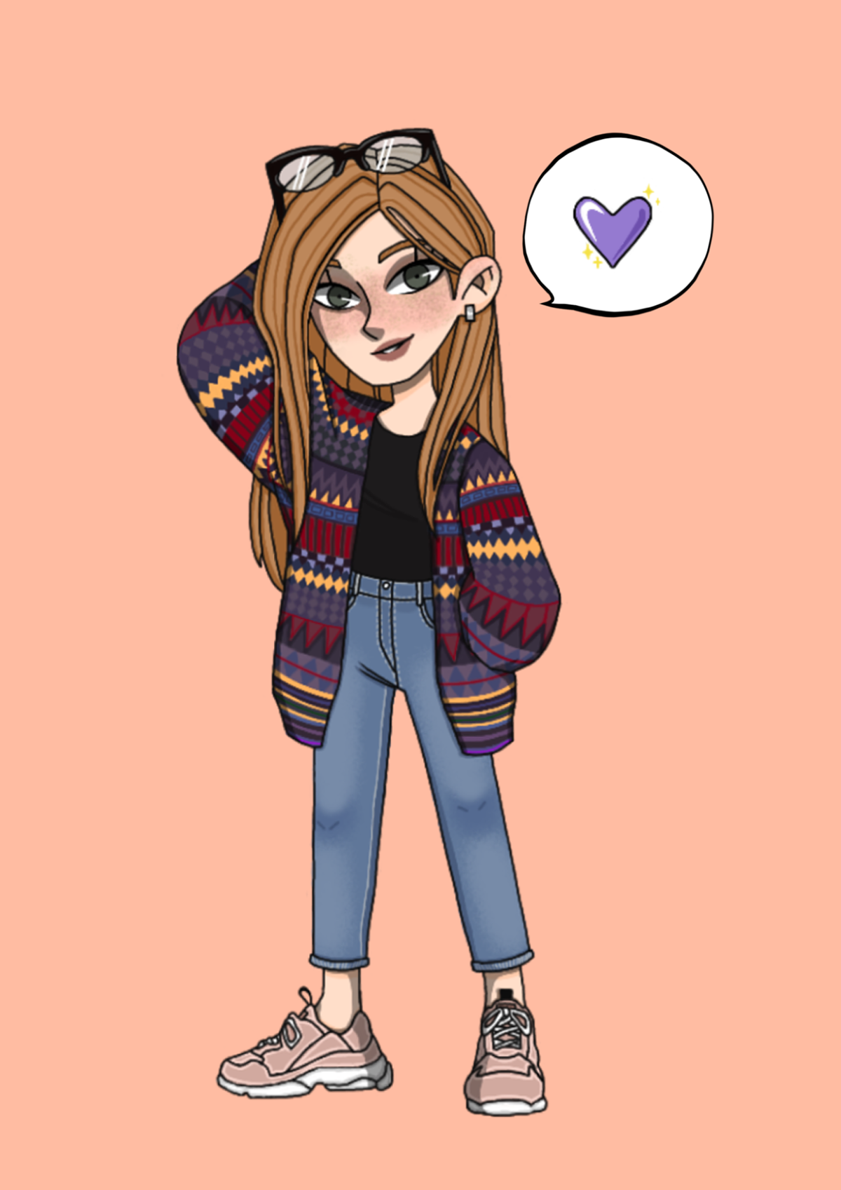 НАБОРЫ СТИКЕРОВ ДЛЯ ДЕВОЧЕК | Дизайн стикепаков — Изображение №3 — Иллюстрация на Dprofile