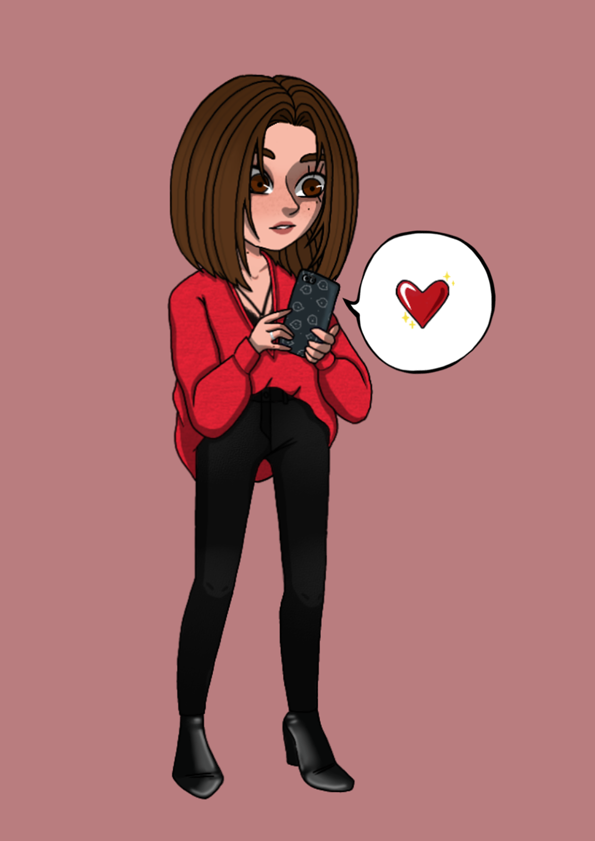 НАБОРЫ СТИКЕРОВ ДЛЯ ДЕВОЧЕК | Дизайн стикепаков — Изображение №5 — Иллюстрация на Dprofile