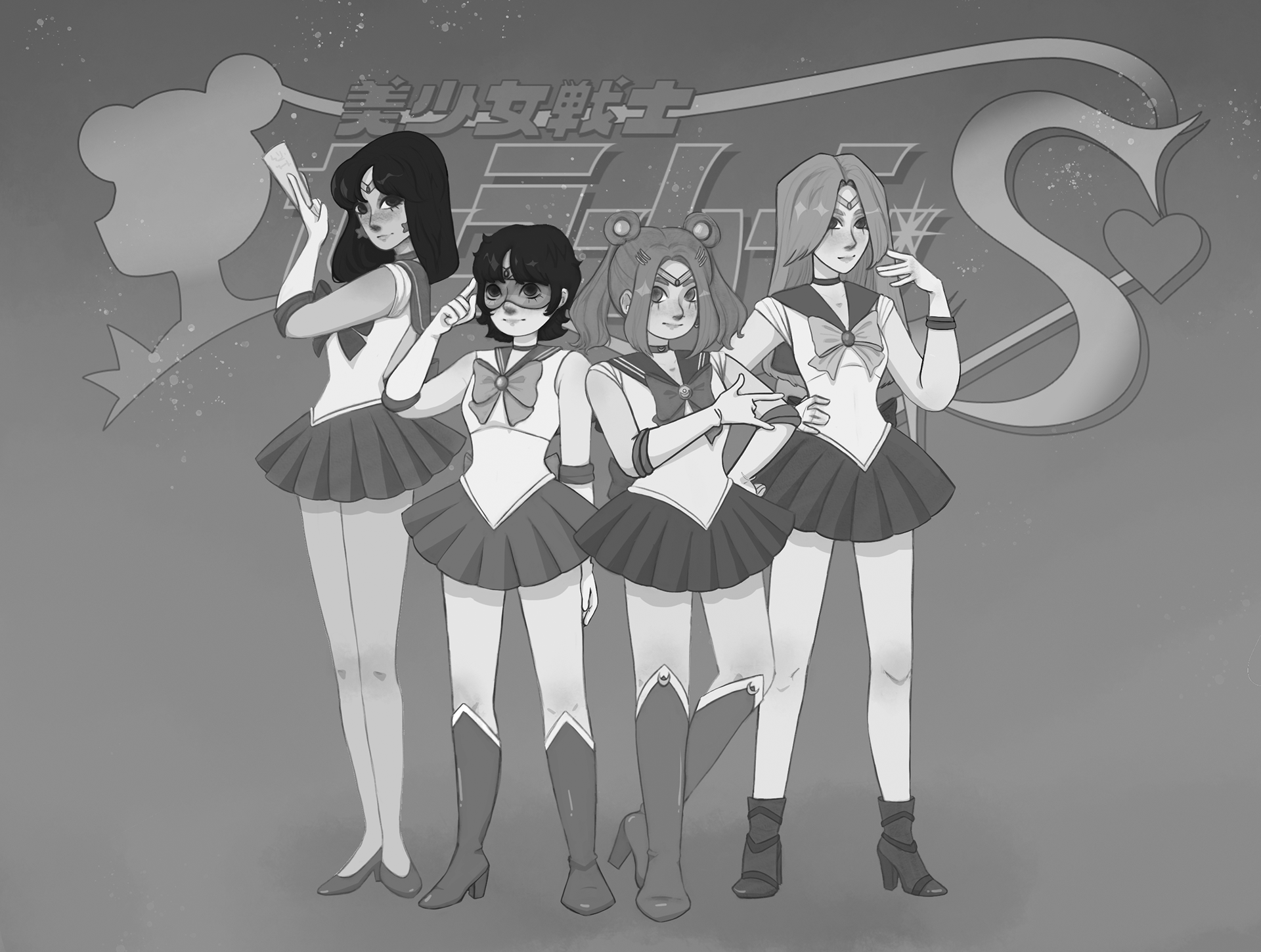 SAILOR MOON | Дизайн волшебниц — Изображение №2 — Иллюстрация, Анимация на Dprofile