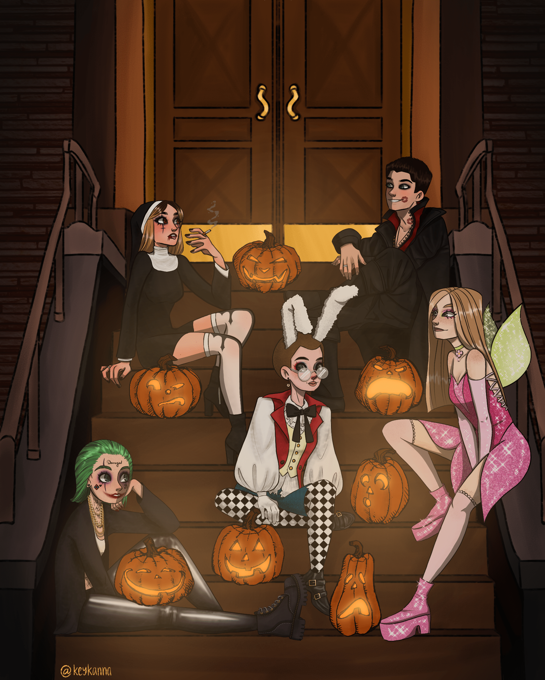 HALLOWEEN | Костюмы на Хэллоуин design — Изображение №1 — Иллюстрация на Dprofile